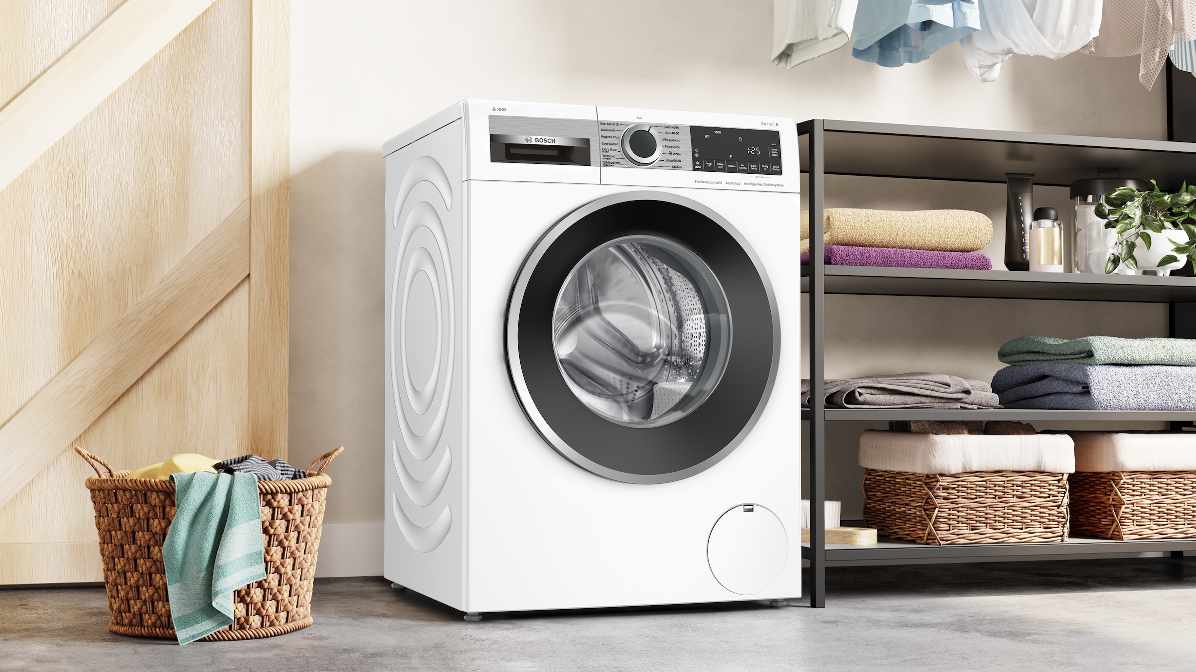 BOSCH Waschmaschine Serie 6 »WGG244F40« 9 kg 1400 U/min