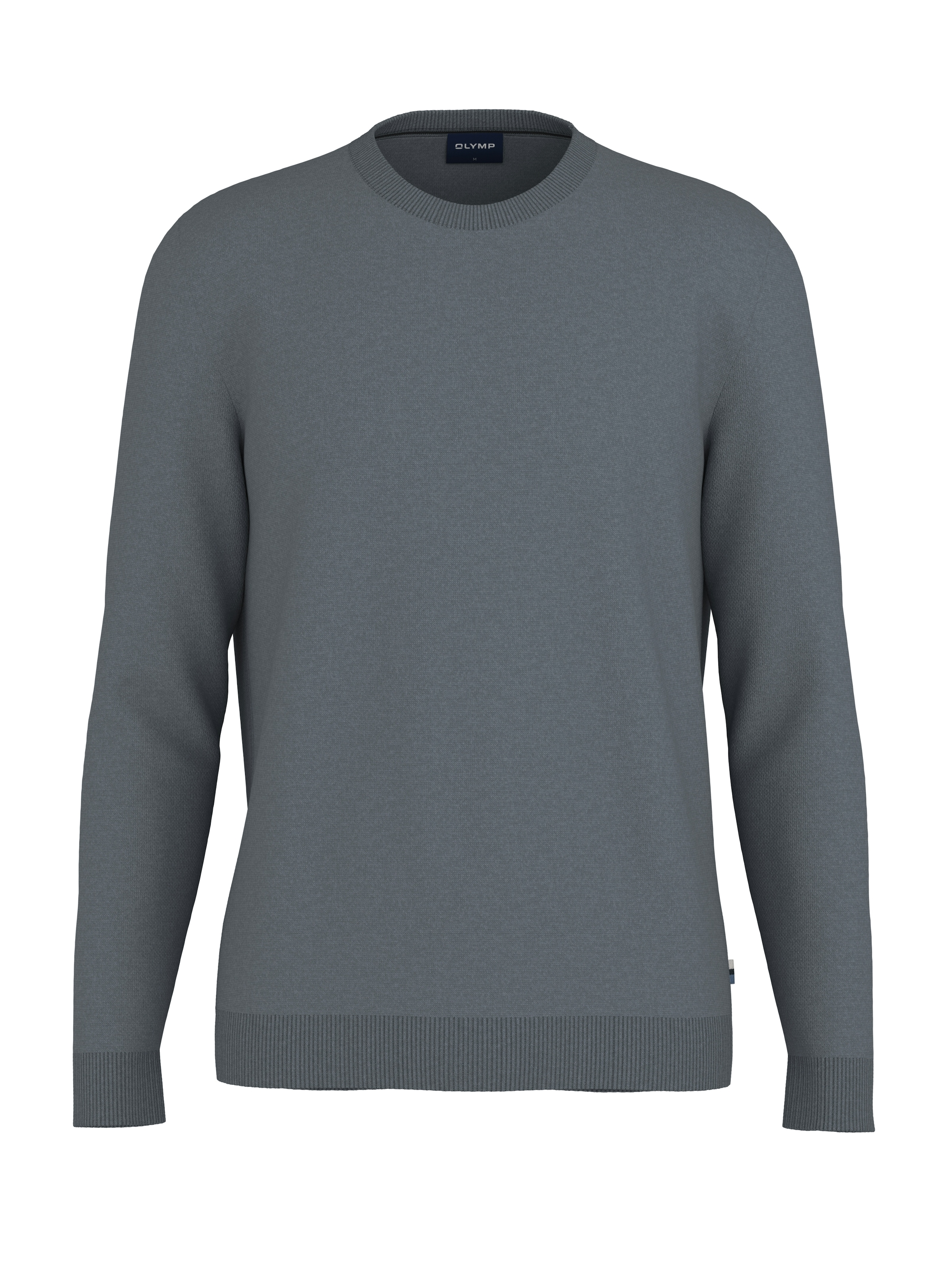 OLYMP Rundhalspullover »OLYMP Strick Casual« moderner Strickpullover