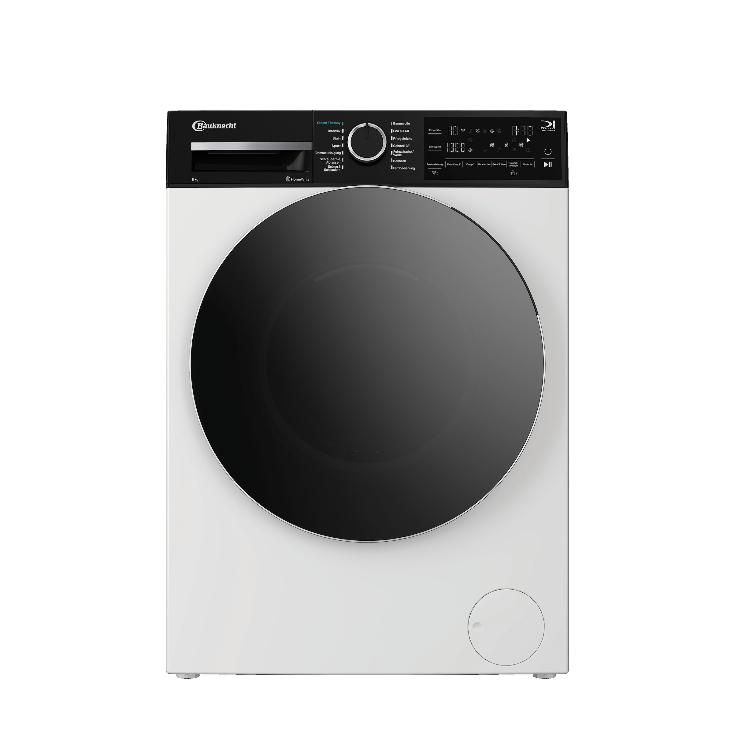 BAUKNECHT Waschmaschine »B WM 8A6 BC S« 8 kg 1400 U/min Adaptive Wash – Intelligente Anpassung 
für perfekte Waschergebnisse
