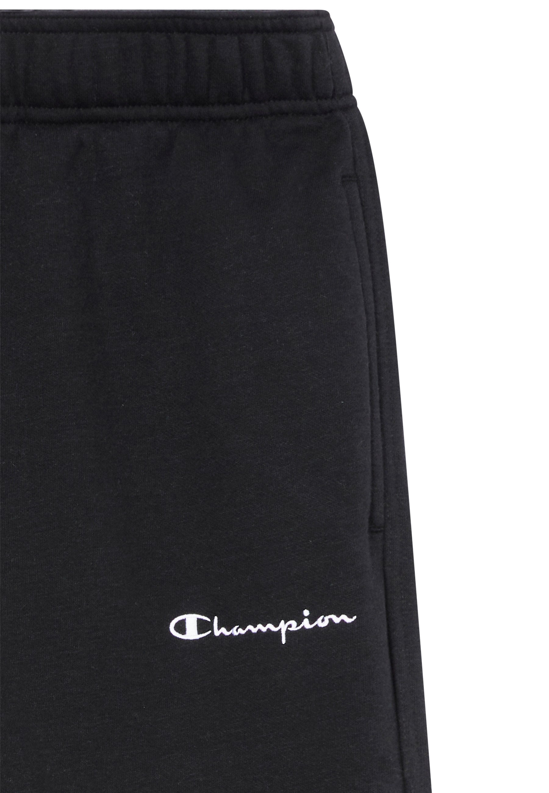 Champion Jogginghose »ICONS Fleece Elastic Cuff Pants«  Jogginghose, aus Baumwolle und Polyester, mit elastischen Bündchen