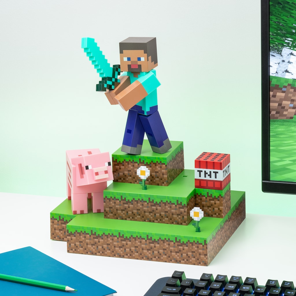 Paladone LED Dekolicht »Minecraft Steve Diorama Leuchte«