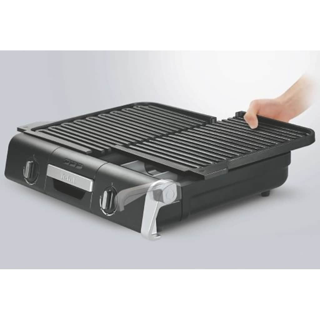 Tefal Tischgrill »TG8000 Family«, 2400 W, 2 getrennte Grillroste -stufenlose Thermostate, individuell wählbar