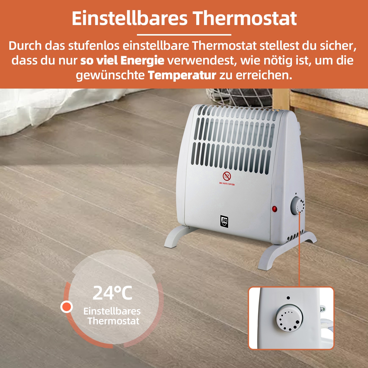 SHX Heizstrahler »SHX05FW450«, 520 W, Wandhalterung, 450W