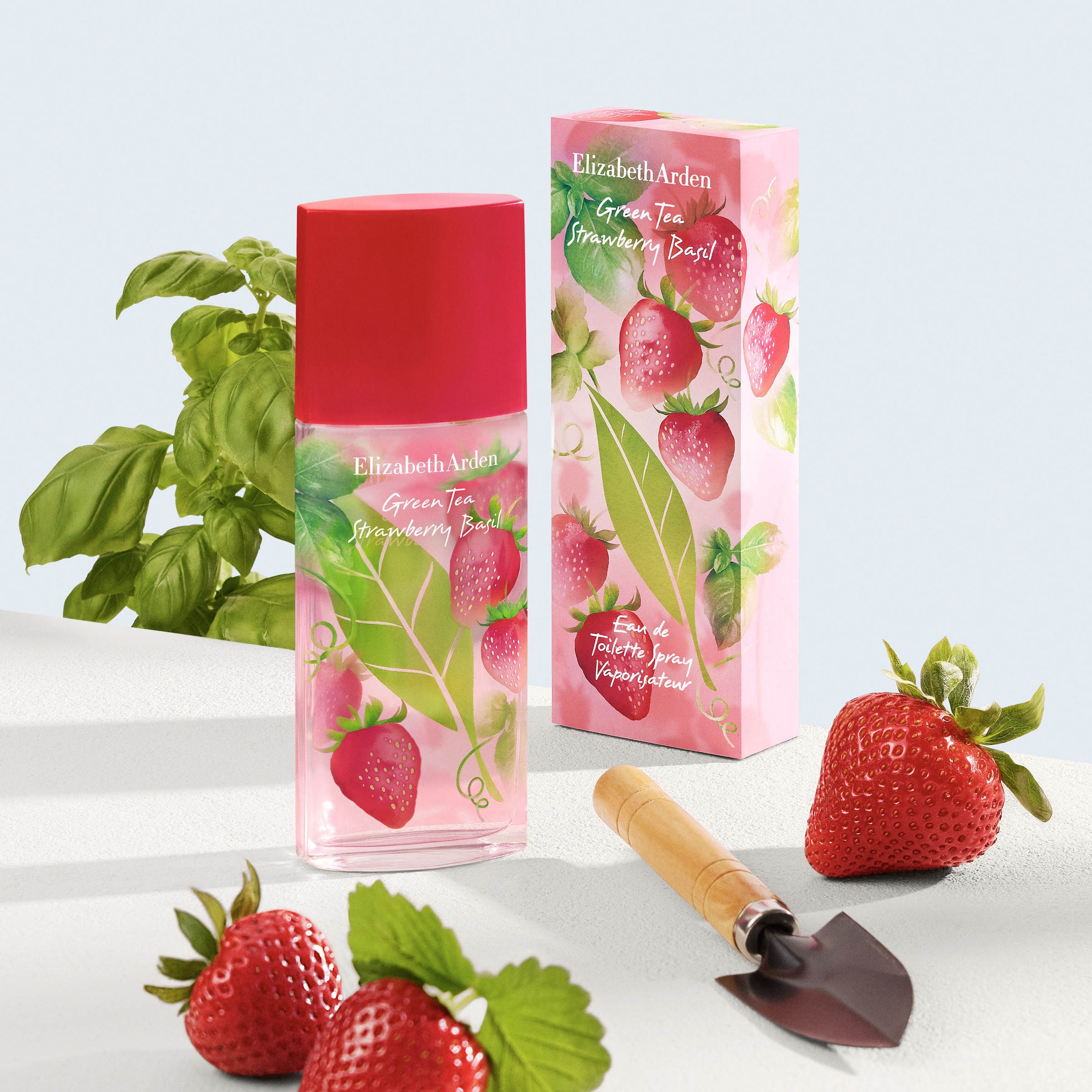 Elizabeth Arden Eau de Toilette »GREEN TEA STRAWBERRY BASIL EDT« mit fruchtig-würziger Duftnote