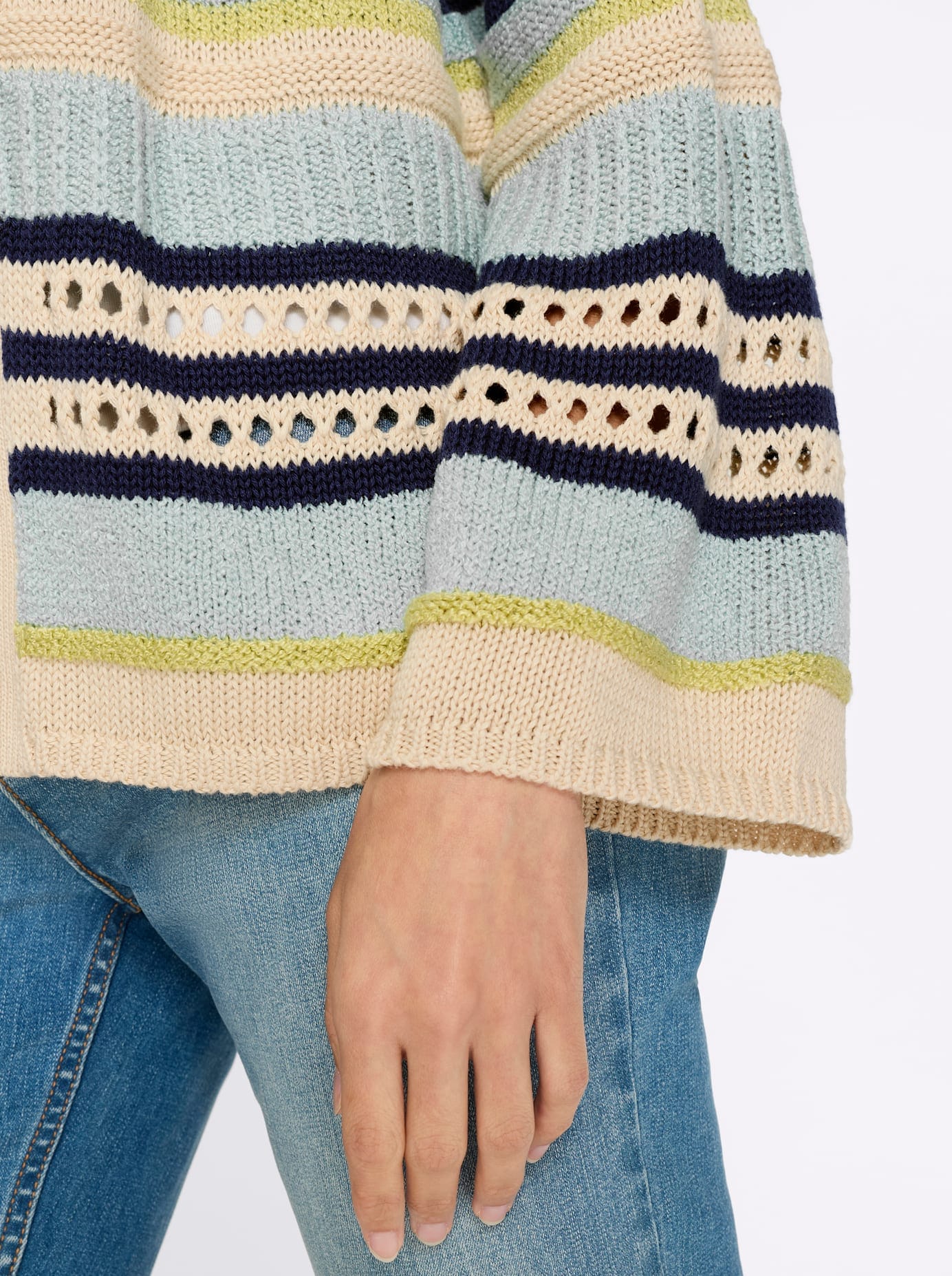 heine Ajourstrickjacke
