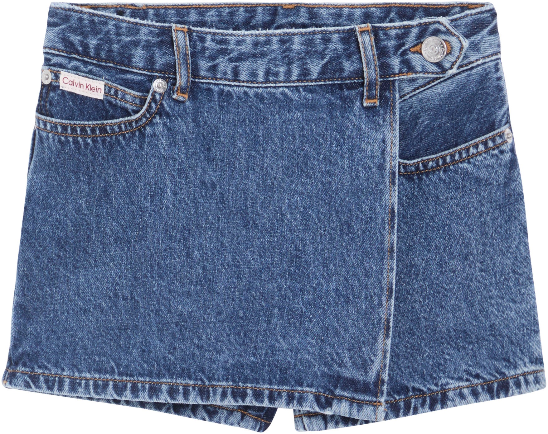 Calvin Klein Jeans Shorts »DENIM WRAP SKORT«  Regular fit für Kinder mit praktischen Taschen