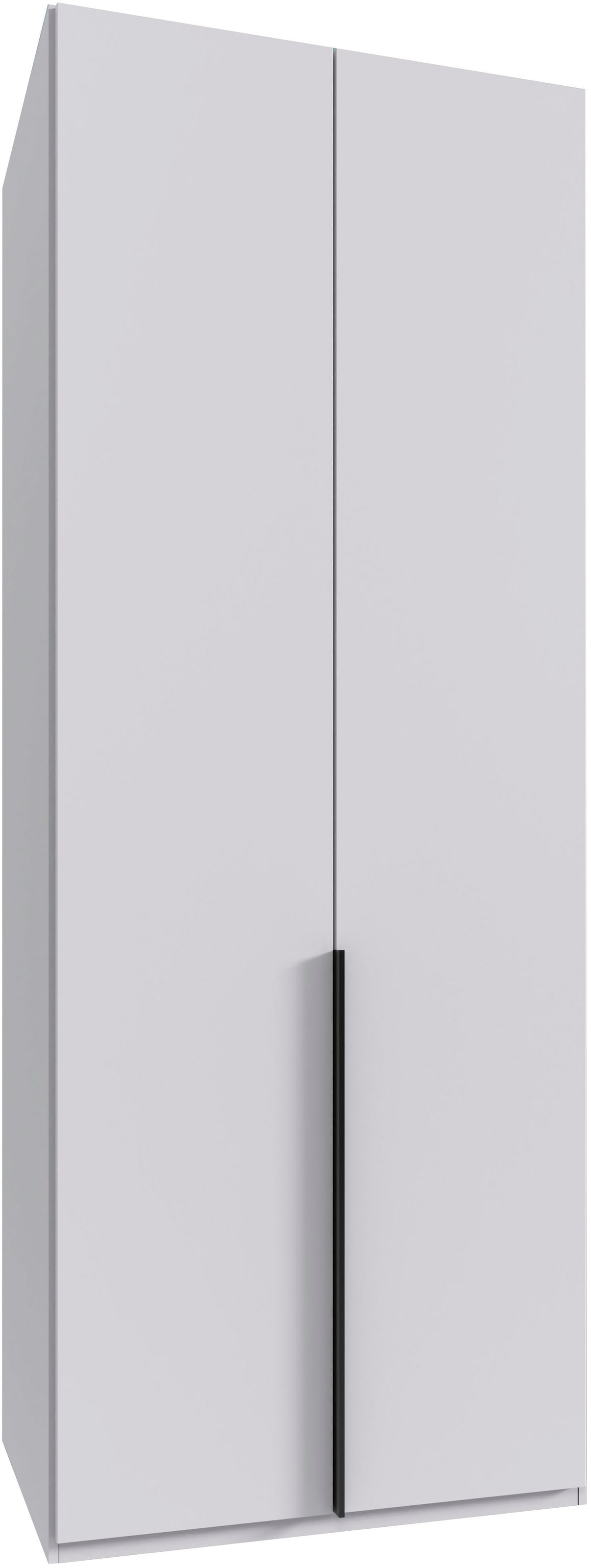 Wimex Kleiderschrank »Mugano,in 5 Breiten,2 Höhen,2 Tiefen, viele Farben, Made in Germany« in Basic oder Premium Ausstattung,  mit langen Griffen aus Metall, mit oder ohne Spiegel