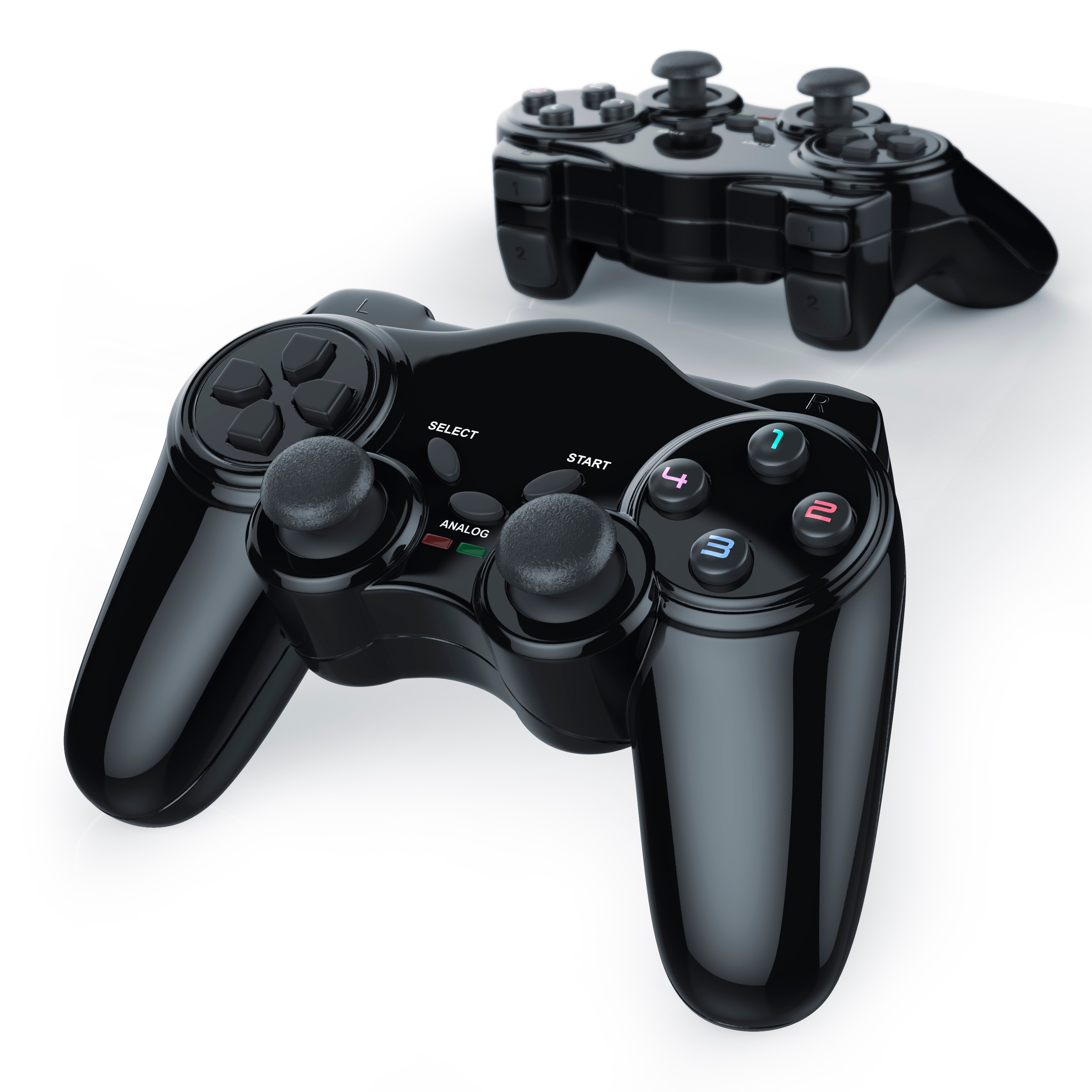 Wireless Gamepad für Playstation 2 inkl. 2,4 GHz Funk Adapter »mit...