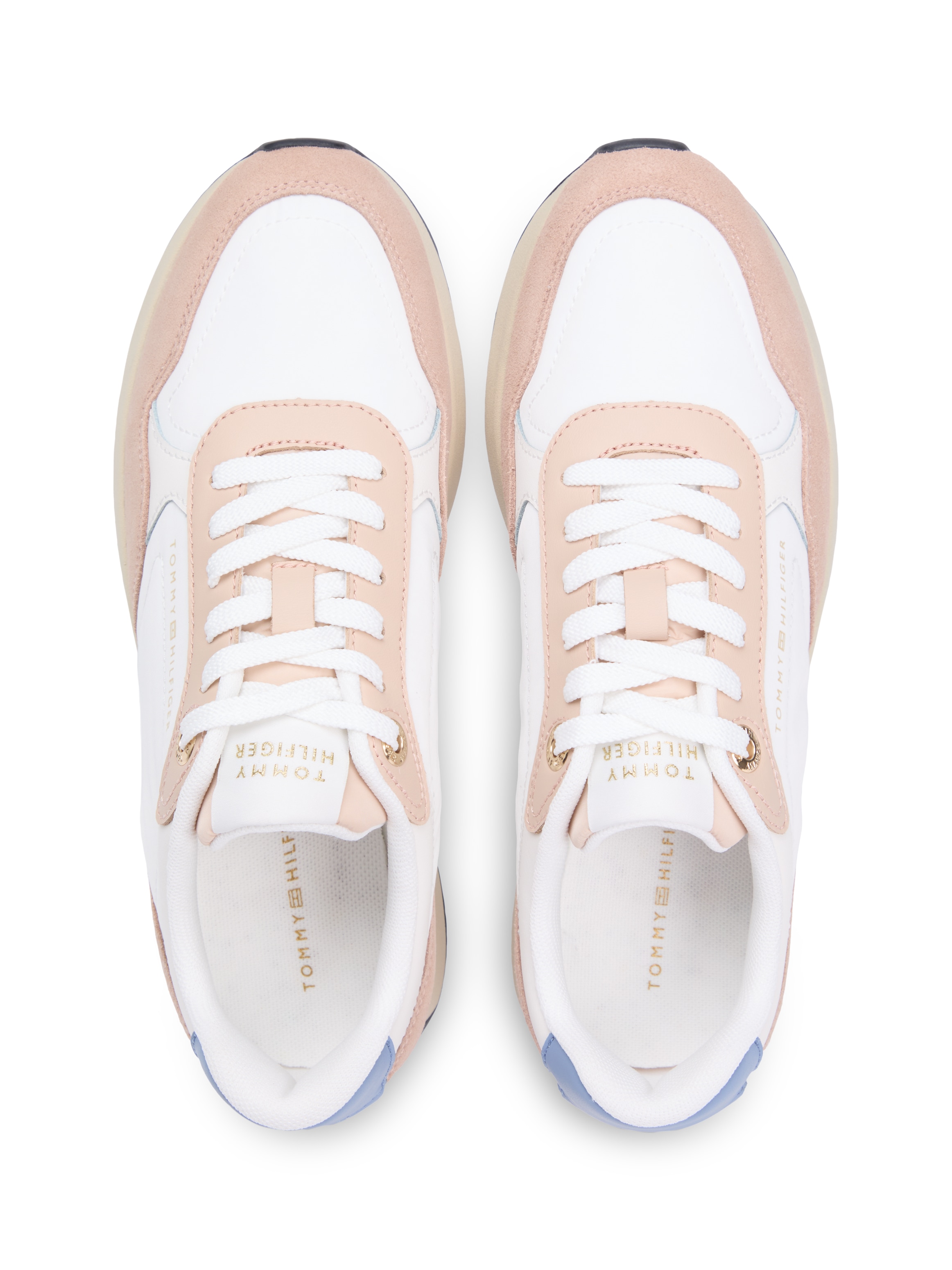 Tommy Hilfiger Plateausneaker »MIX MATERIAL RUNNER«