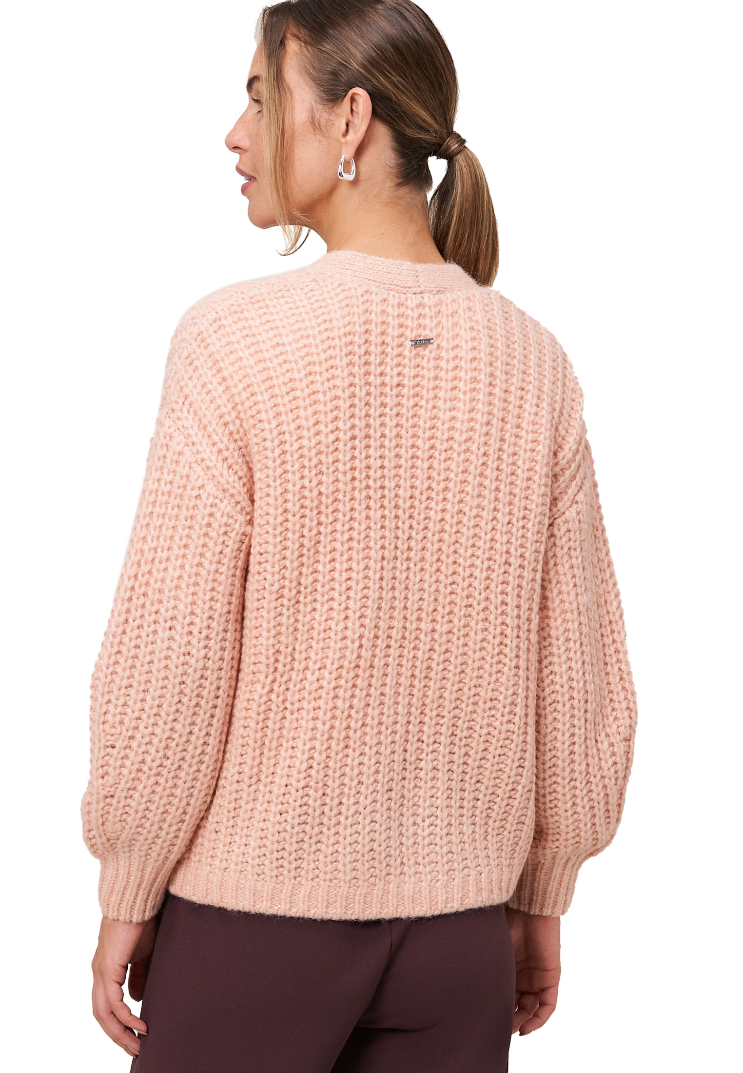 Zero Strickjacke »Grobstrickjacke offener Style«
