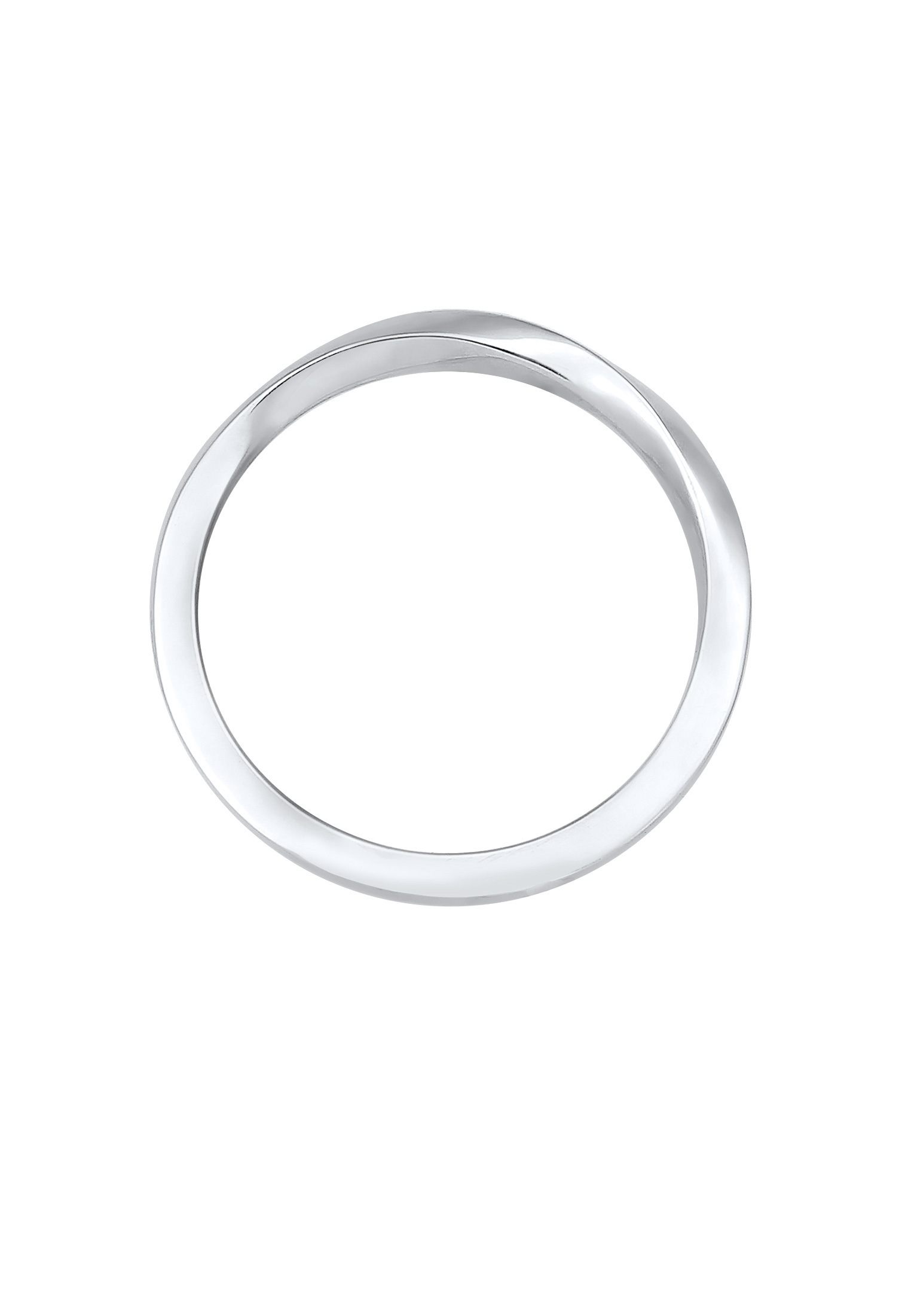 Elli Silberring »Ring Gedreht Trend Basic 925er Silber«