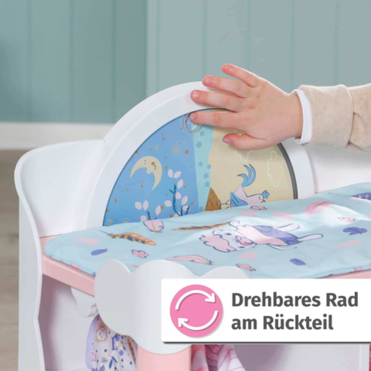 Baby Annabell Puppenwickeltisch »Day&Night«, mit Licht und Sound