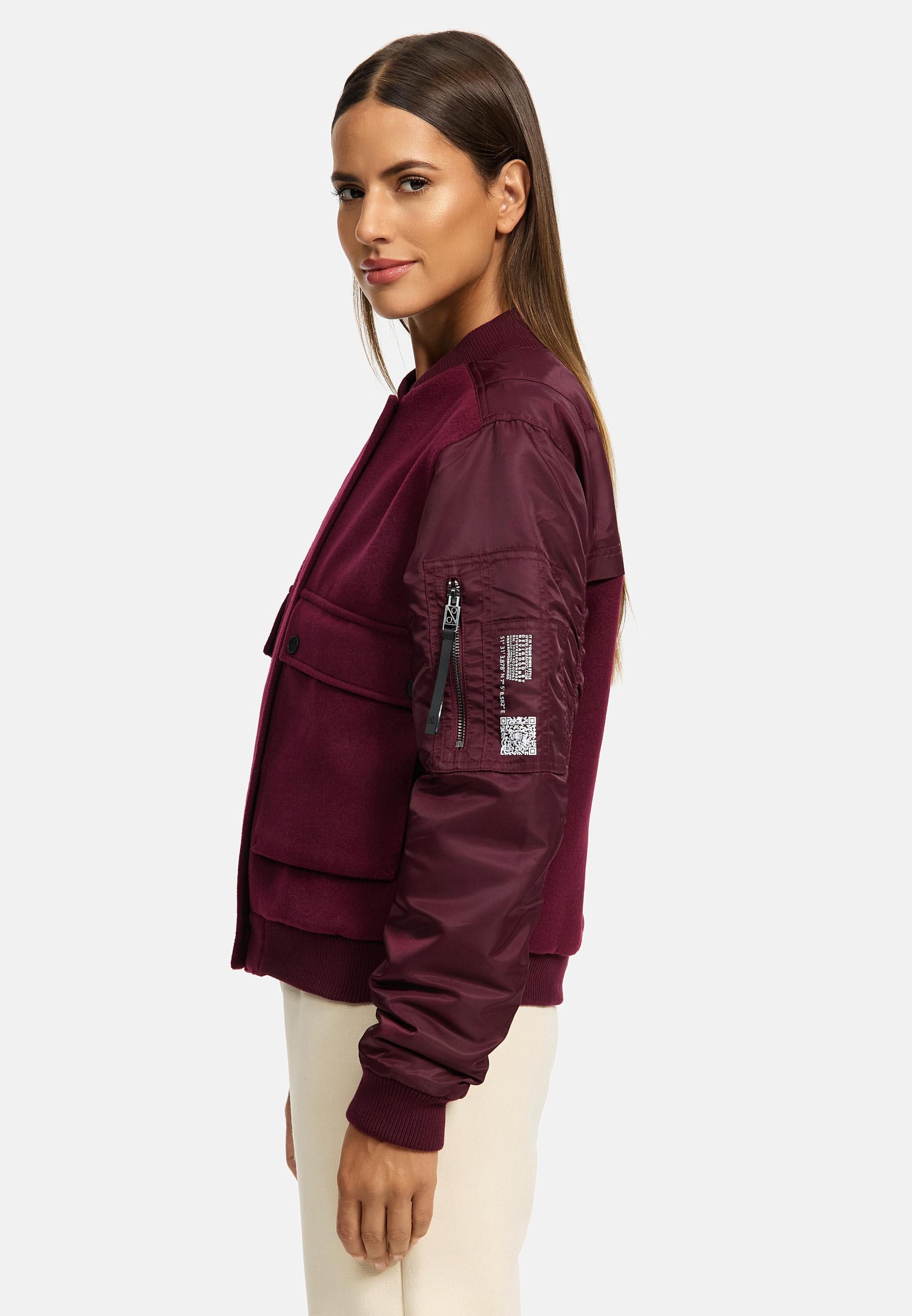 Navahoo Bomberjacke »Bomberjacke Willstehaben 14«