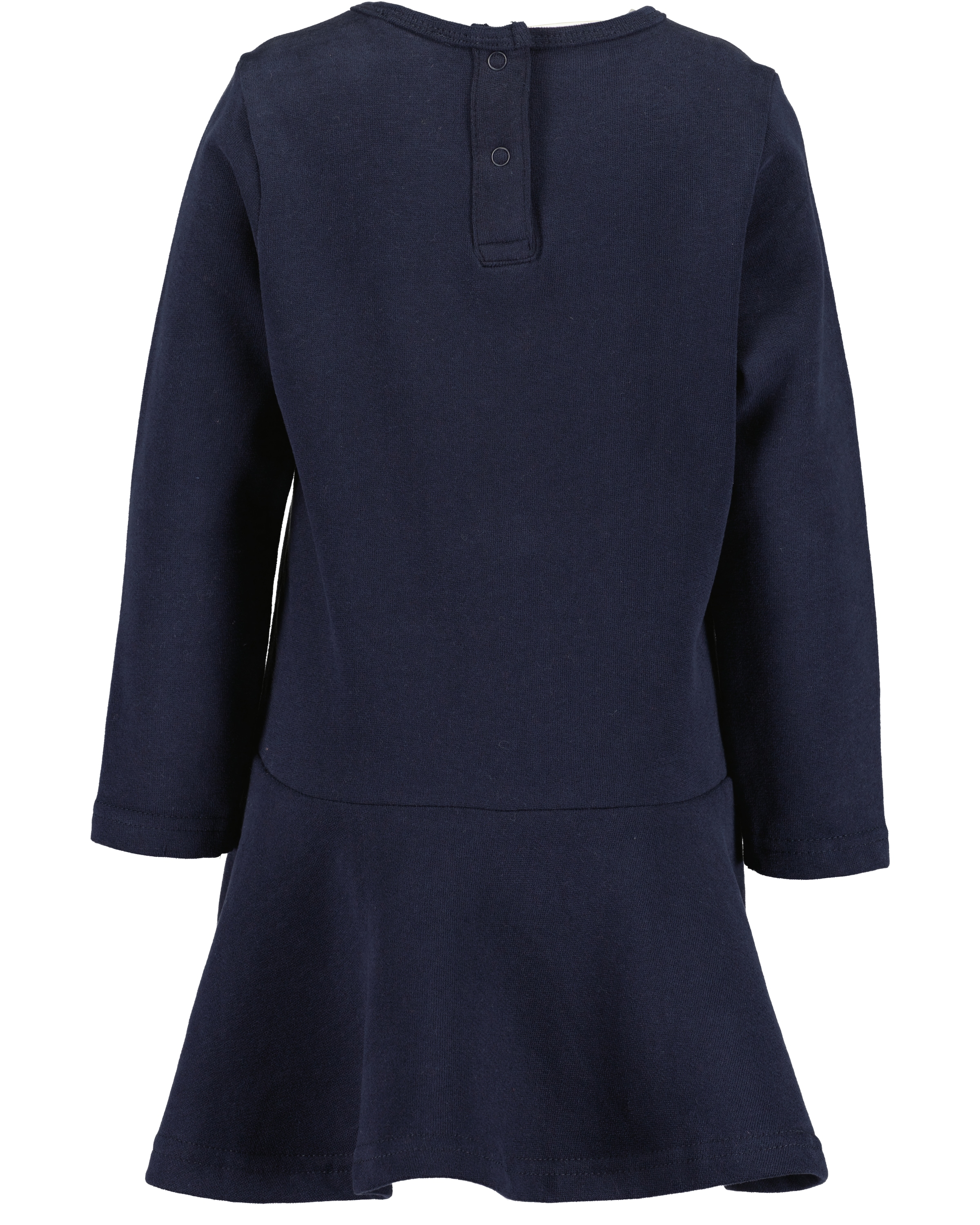 Blue Seven Sweatkleid, mit tollem Frontmotiv mit Wechselpailletten und Tüllapplikation