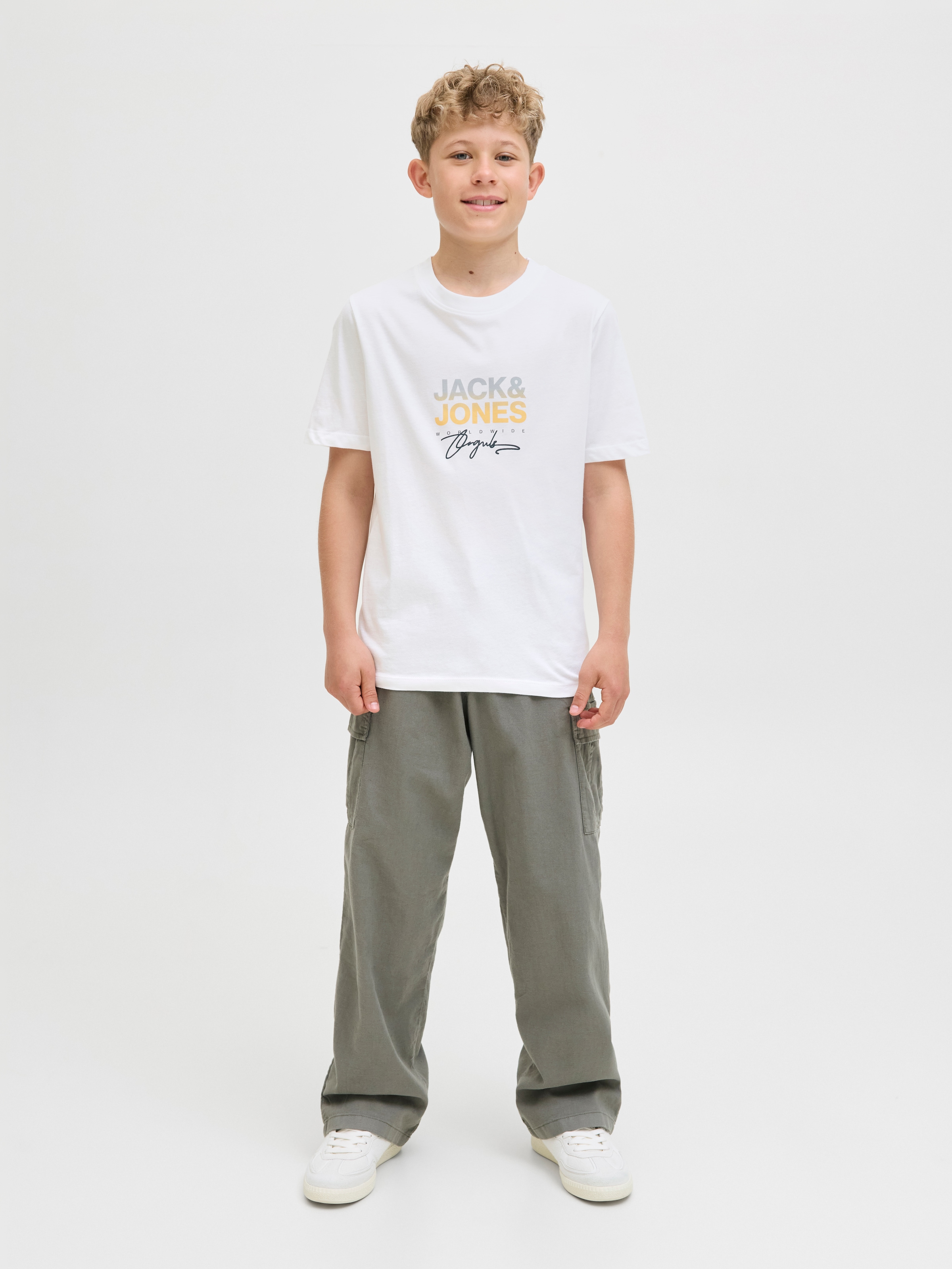 Jack & Jones Junior T-Shirt »JORCANGGU TEE SS CREW NECK FST JNR«