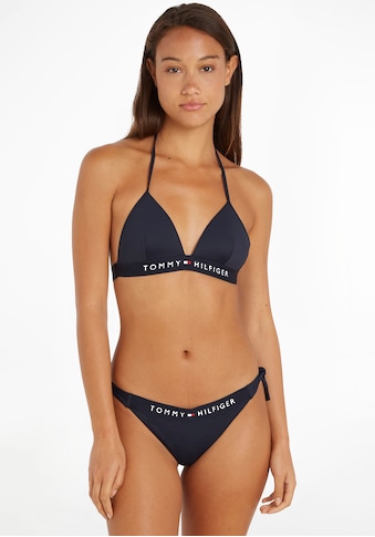 Triangel-Bikini-Top »TH TRIANGLE FIXED FOAM«, mit Tommy Hilfiger-Branding