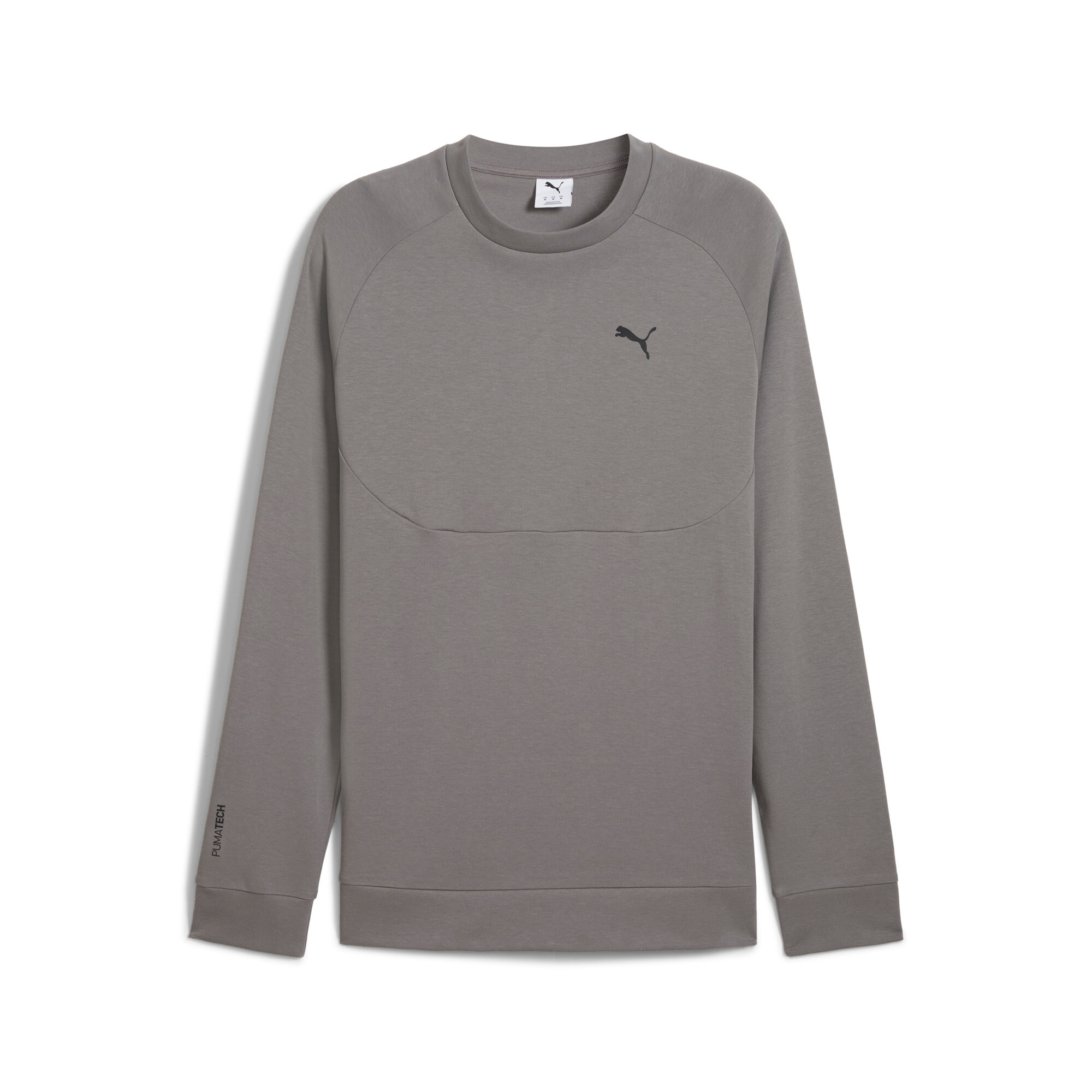 PUMA Langarmshirt »TECH CREW DK« Regular Fit, Rundhalsausschnitt, sportlicher Stil
