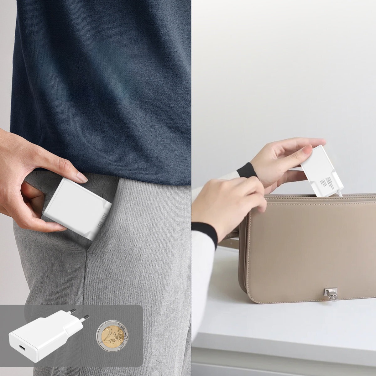 4smarts Schnelllade-Gerät »PDPlug Slim 30W GaN 1x USB-C«