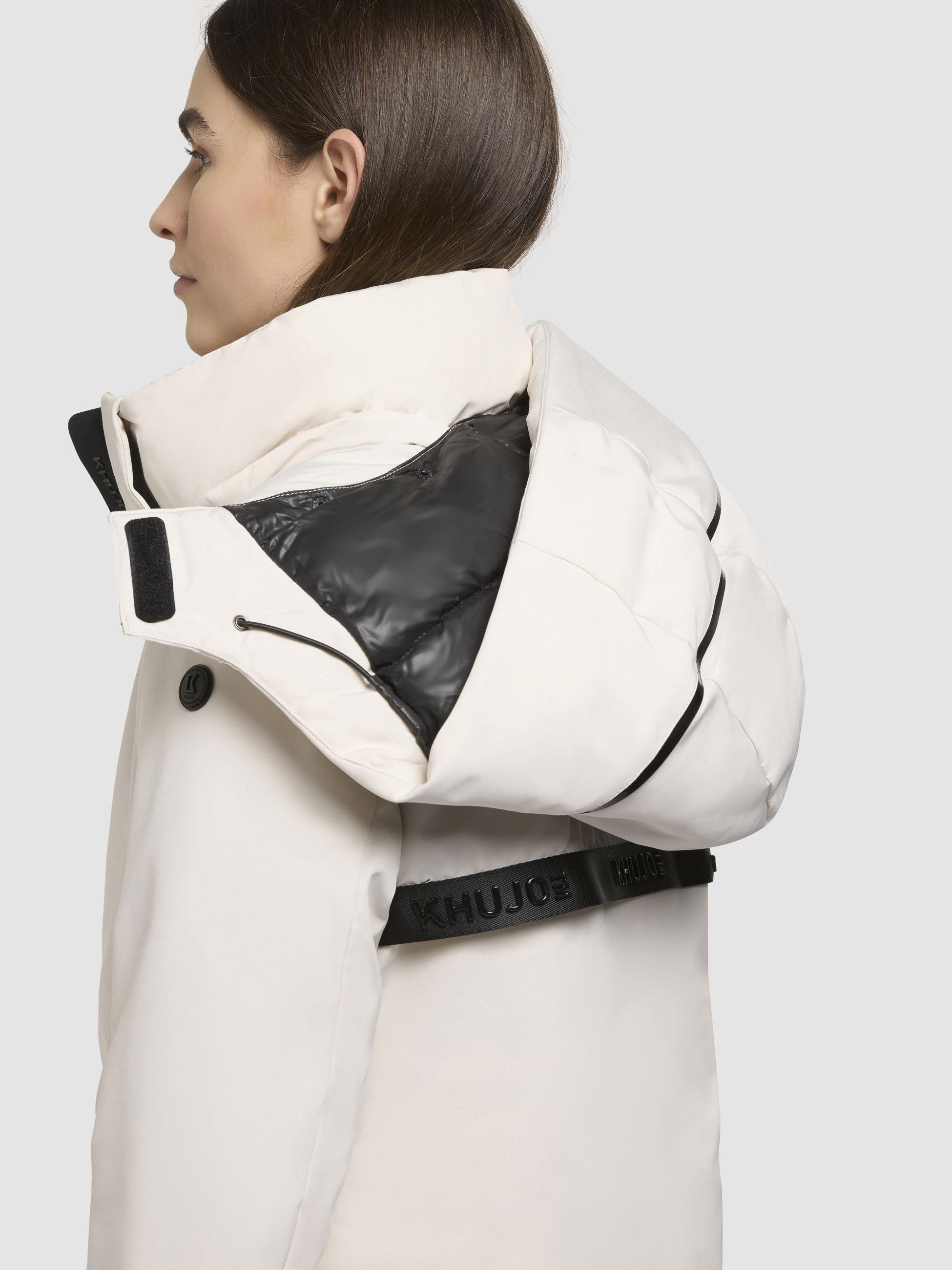 khujo Wintermantel »Wintermantel Lofi2«, Langer Damen Winterparka mit Kapuze