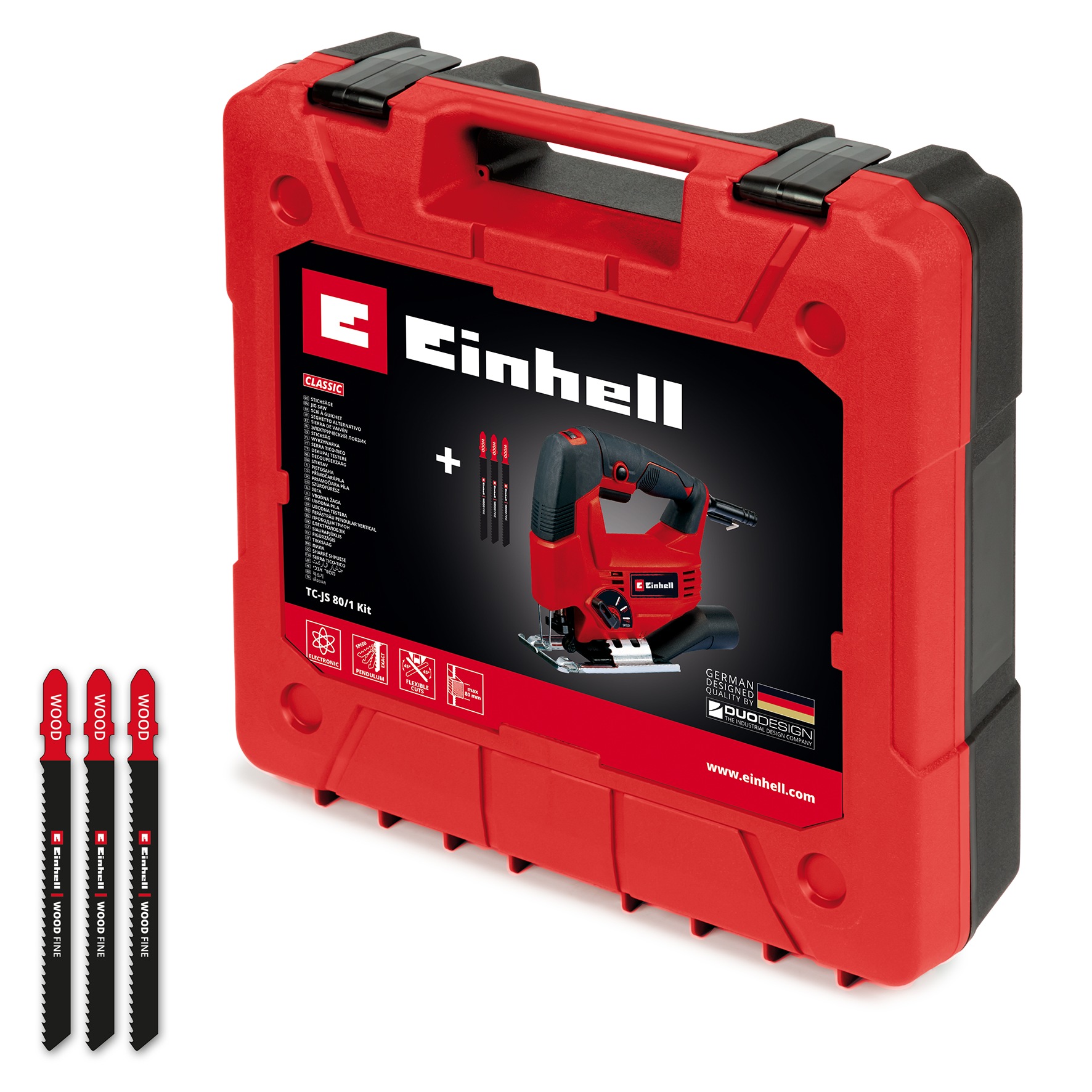Einhell Stichsäge »TC-JS 80/1 Kit«