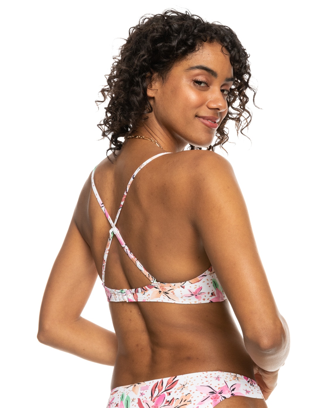Roxy Bandeau-Bikini-Top »Printed Beach Classics«
