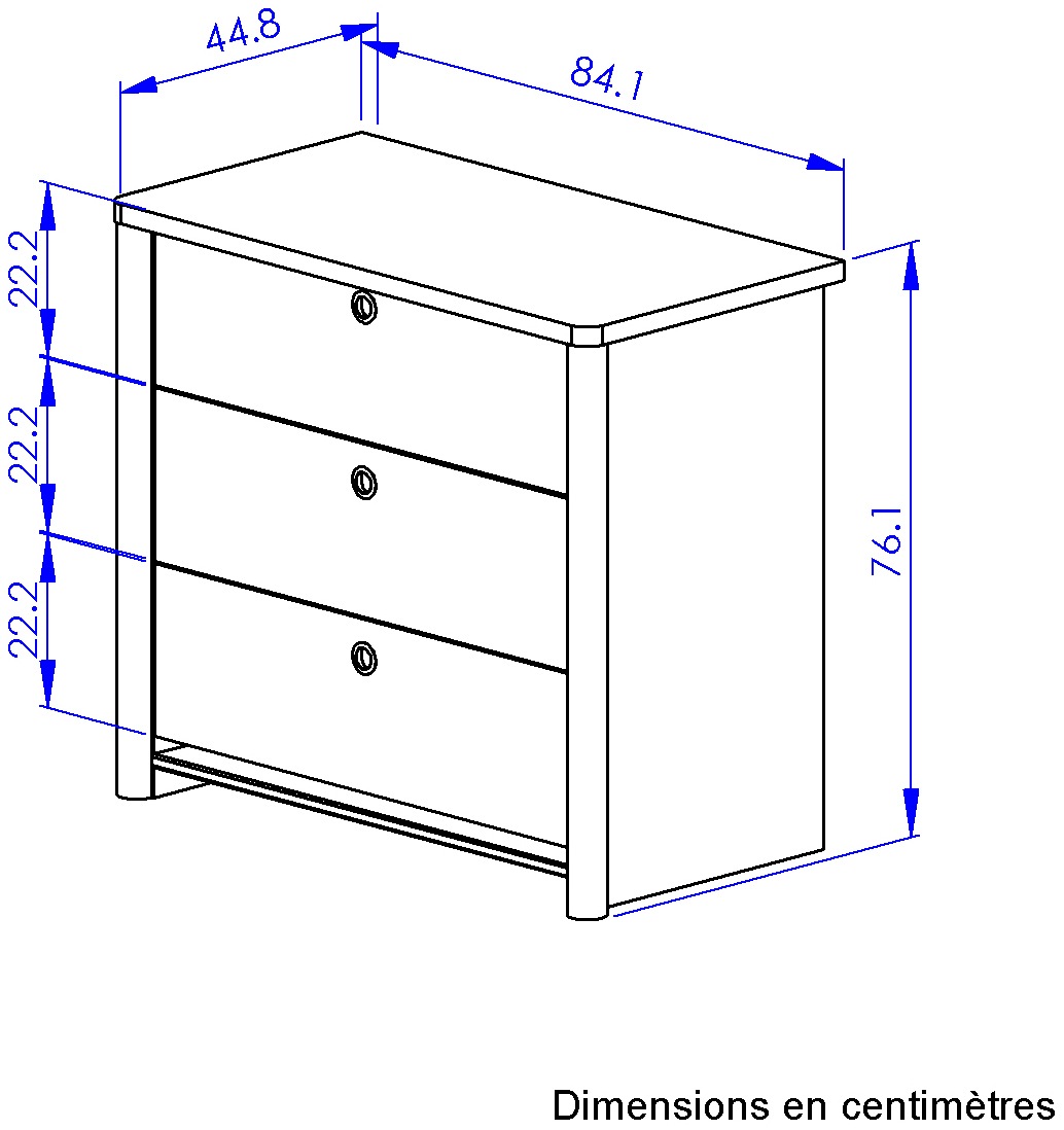 Gami Schlafzimmer-Set »Set 3 Tlg« Ein richtiges Hausbett