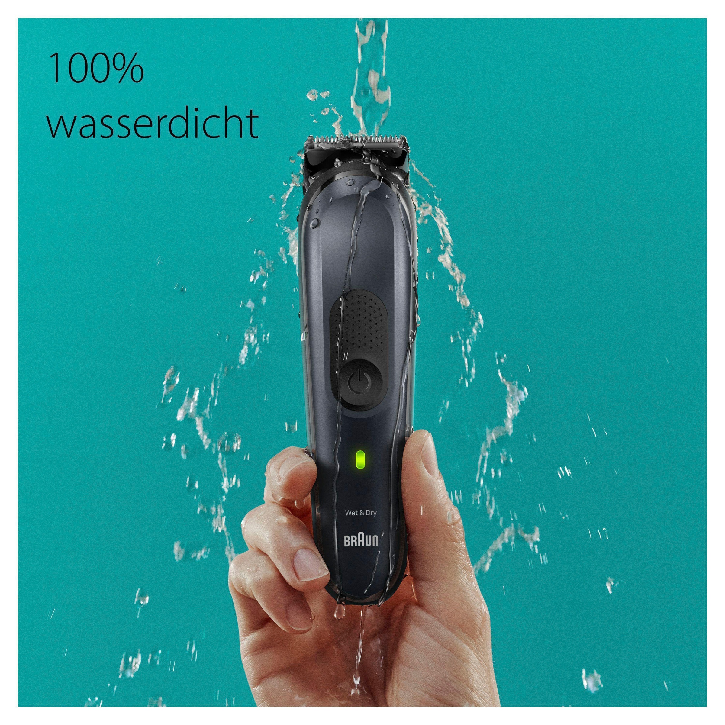 Braun Haarschneider »AllInOne Series 7 MGK7491«, wasserdicht, 17in1