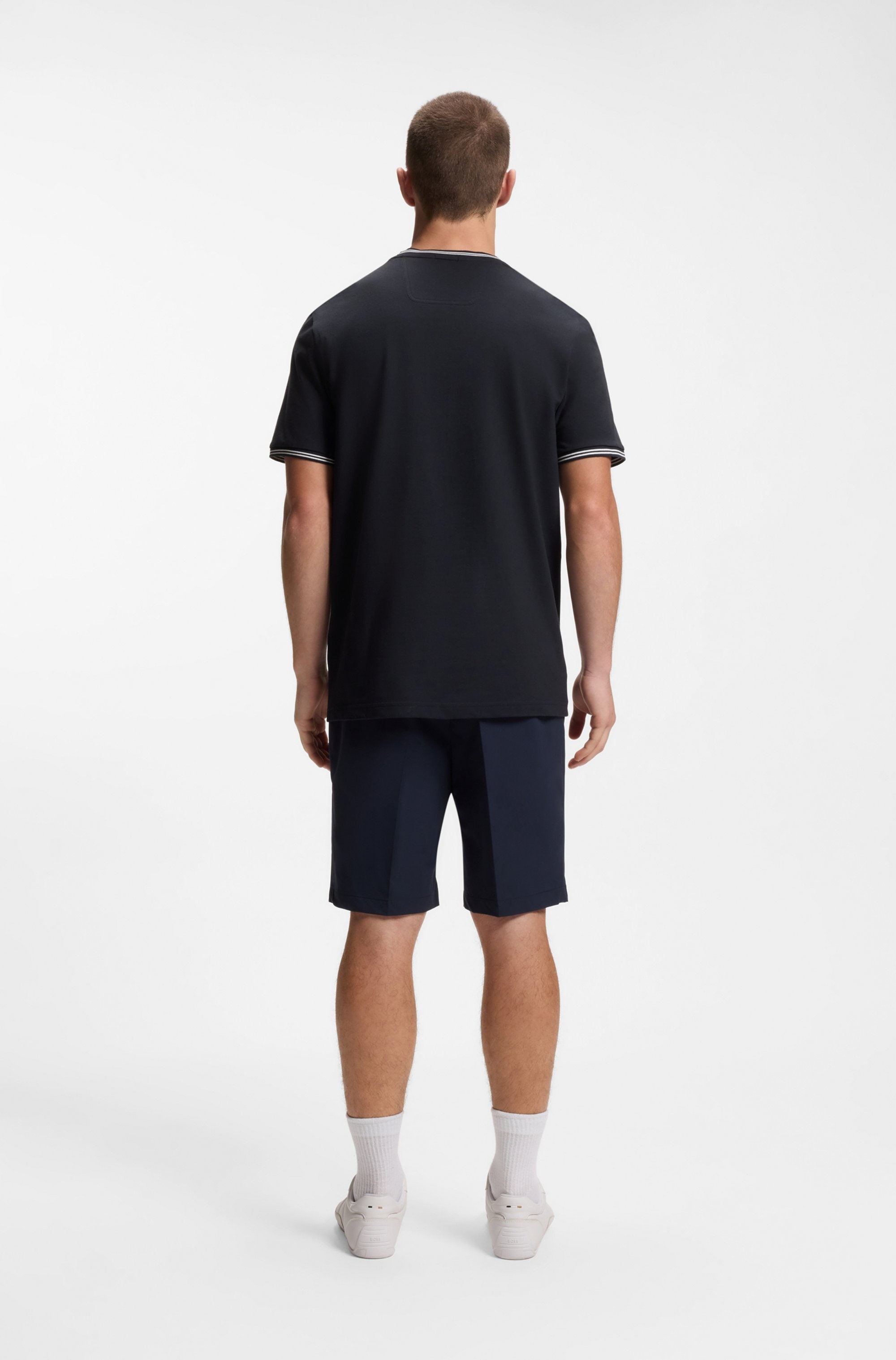 BOSS GREEN T-Shirt »Taul« aus softem Stretch-Baumwoll-Piqué, Regular Fit