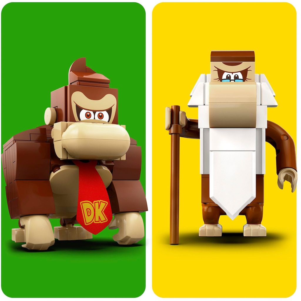 LEGO® Konstruktionsspielsteine »Donkey Kongs Baumhaus – Erweiterungsset (71424), LEGO® Super Mario«, (555 St.)