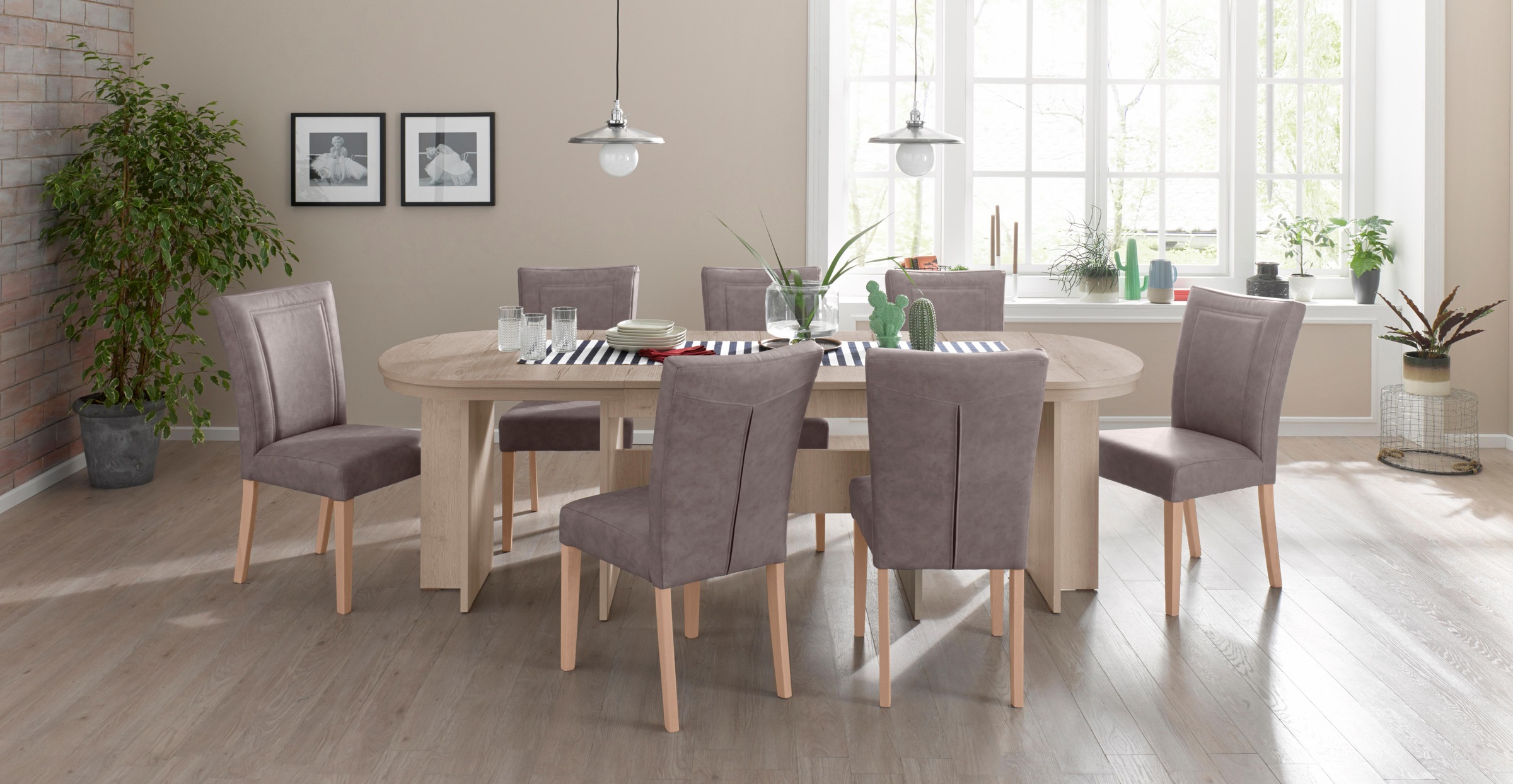INOSIGN Kulissen-Esstisch »Maxim«, Breite 160-320 cm
