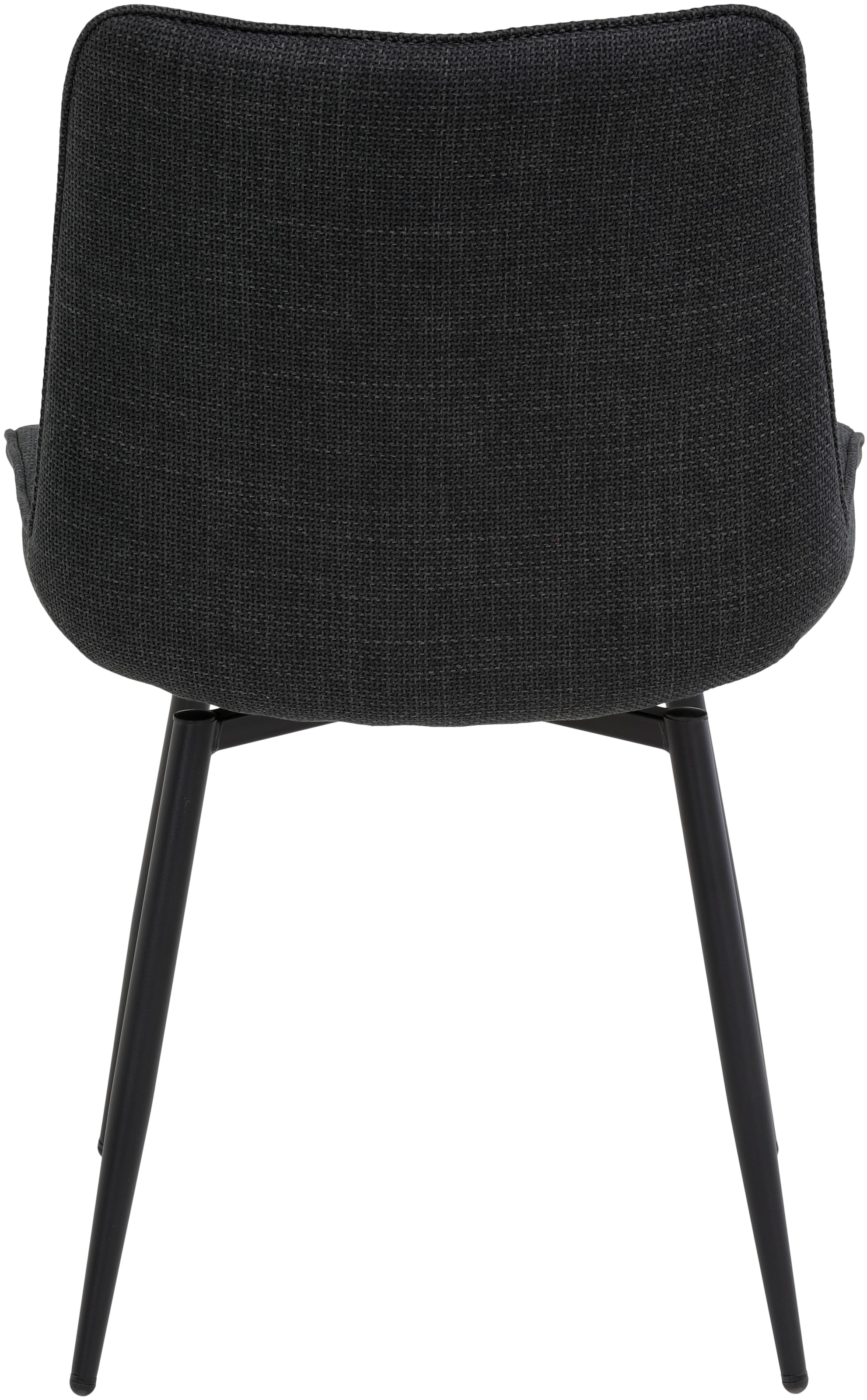 HELA Drehstuhl »Vierfußstuhl BERGEN«, (Set), 2 St., Webstoff, Esszimmerstuhl, XL-Sitzbreite, 360° drehbar