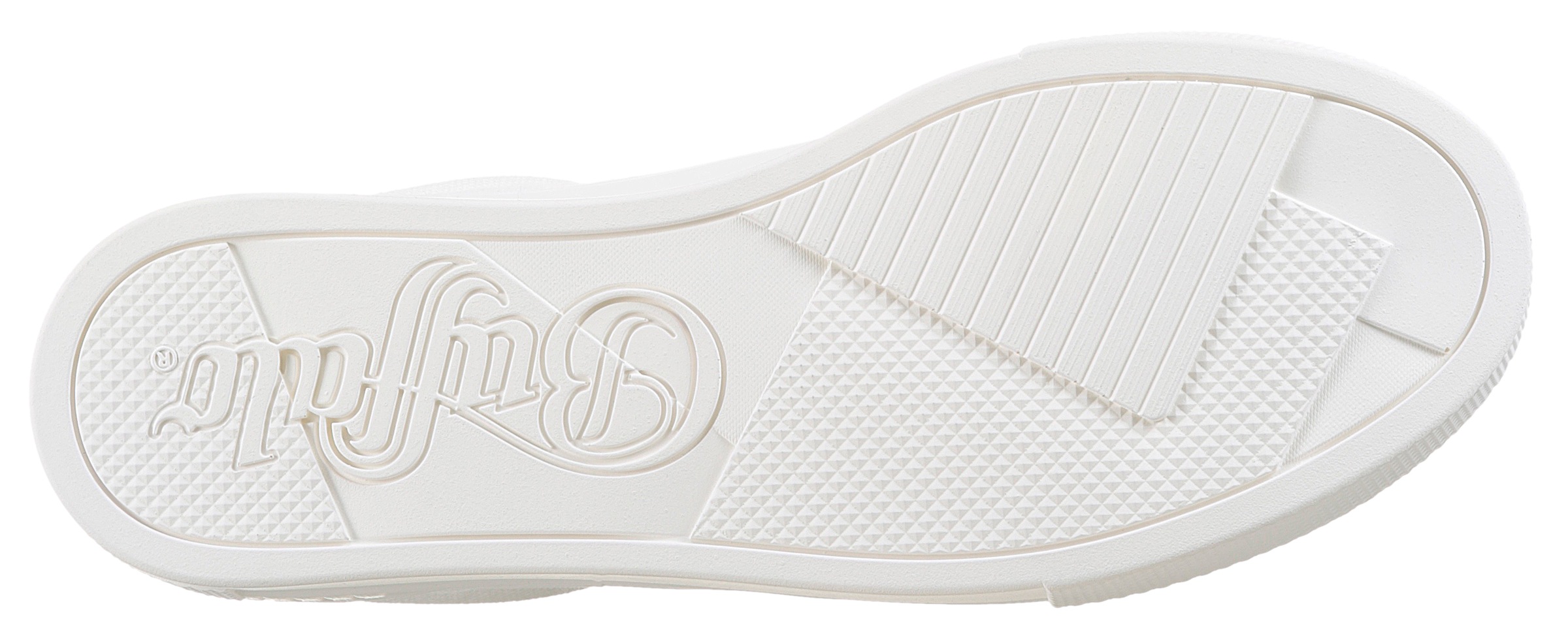 Buffalo Plateausneaker »PAIRED ICE«, Schnürschuh, Freizeitsneaker, Halbschuh mit Schmuckelementen