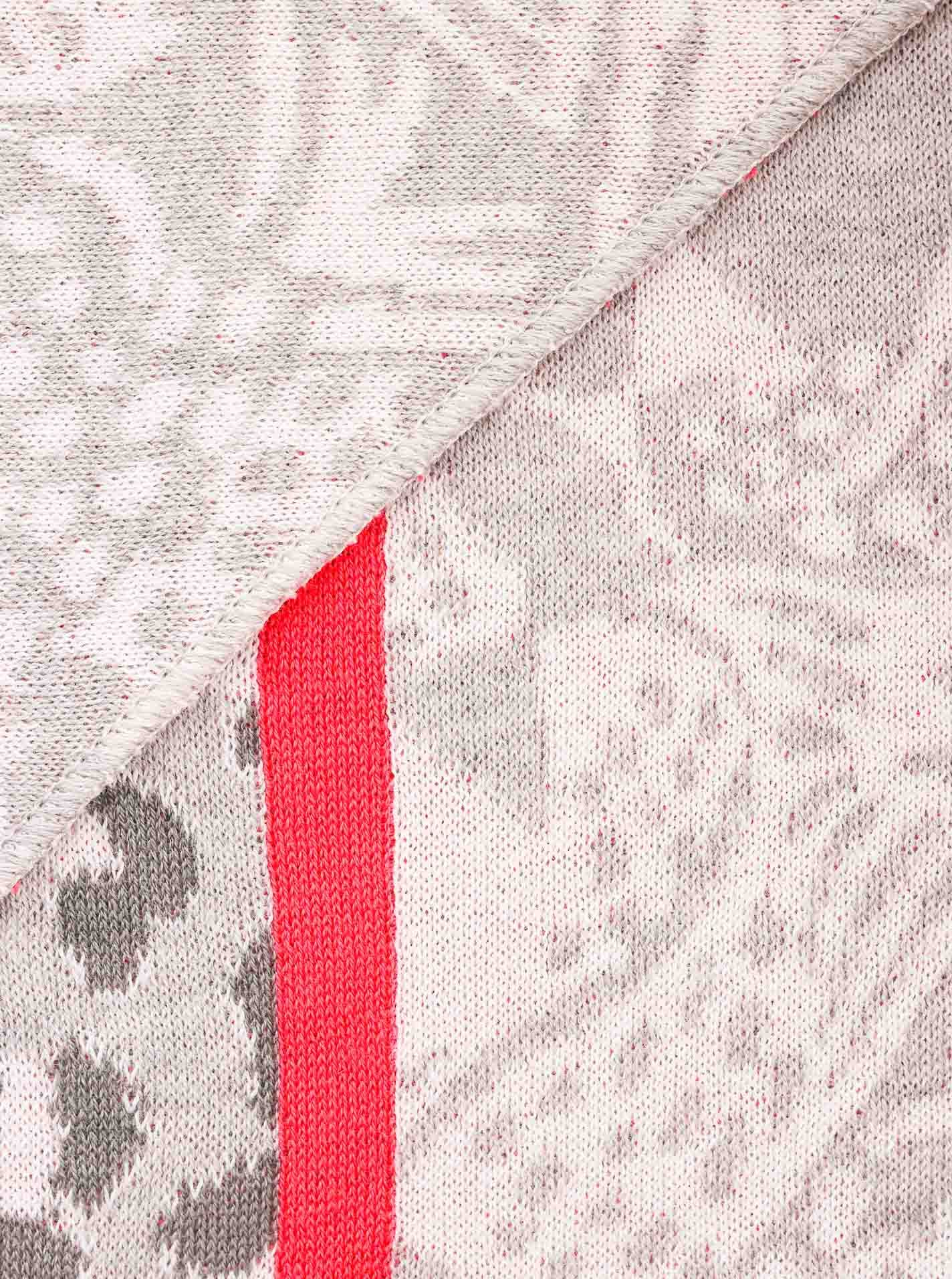 Zwillingsherz Modetuch »Dreieckstuch BW "Angry Leo"«, mit Leo-Kopf und auffälligem Leo Muster