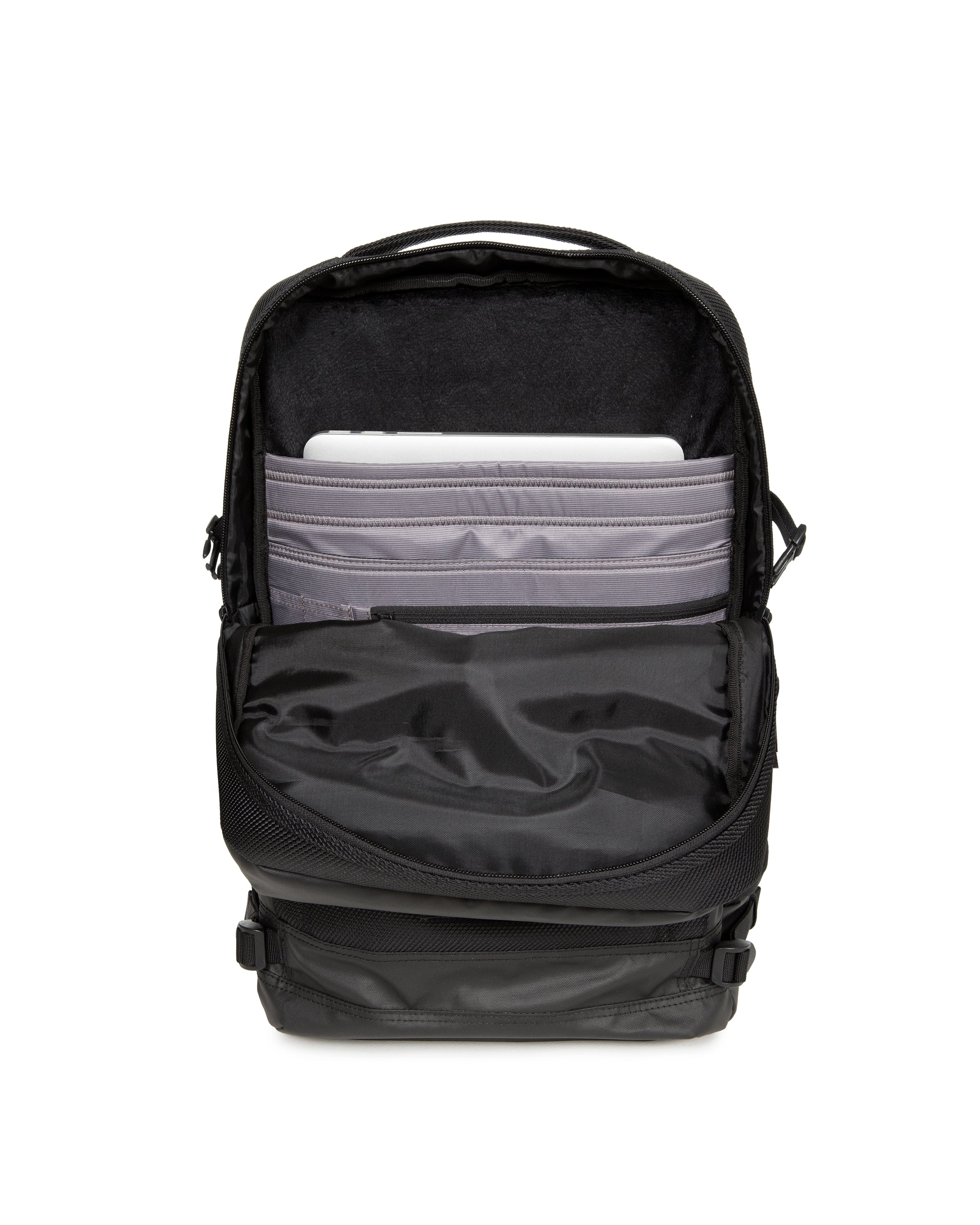 Eastpak Laptoprucksack »TECUM M« enthält recyceltes Material (Global Recycled Standard)