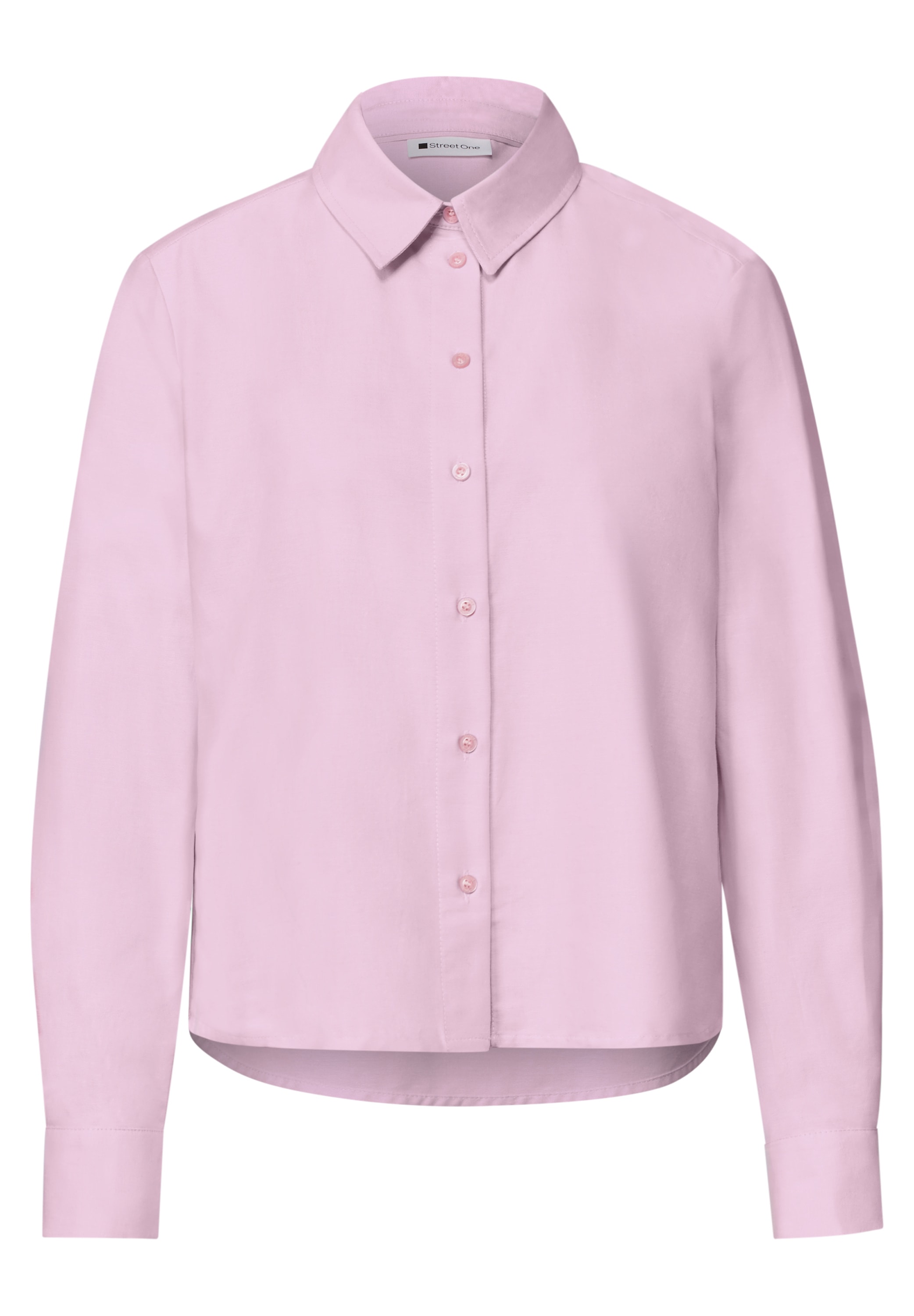 STREET ONE Oxford Bluse mit Backprint