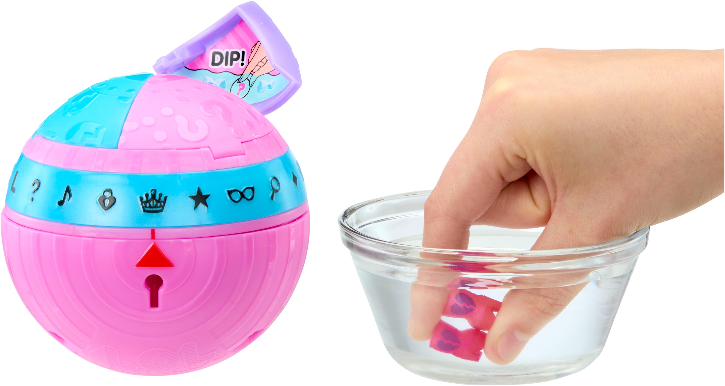 L.O.L. SURPRISE! Anziehpuppe »L.O.L. Surprise Eye Spy Tots«, mit magischem Farbwechsel; Lieferung erfolgt sortiert