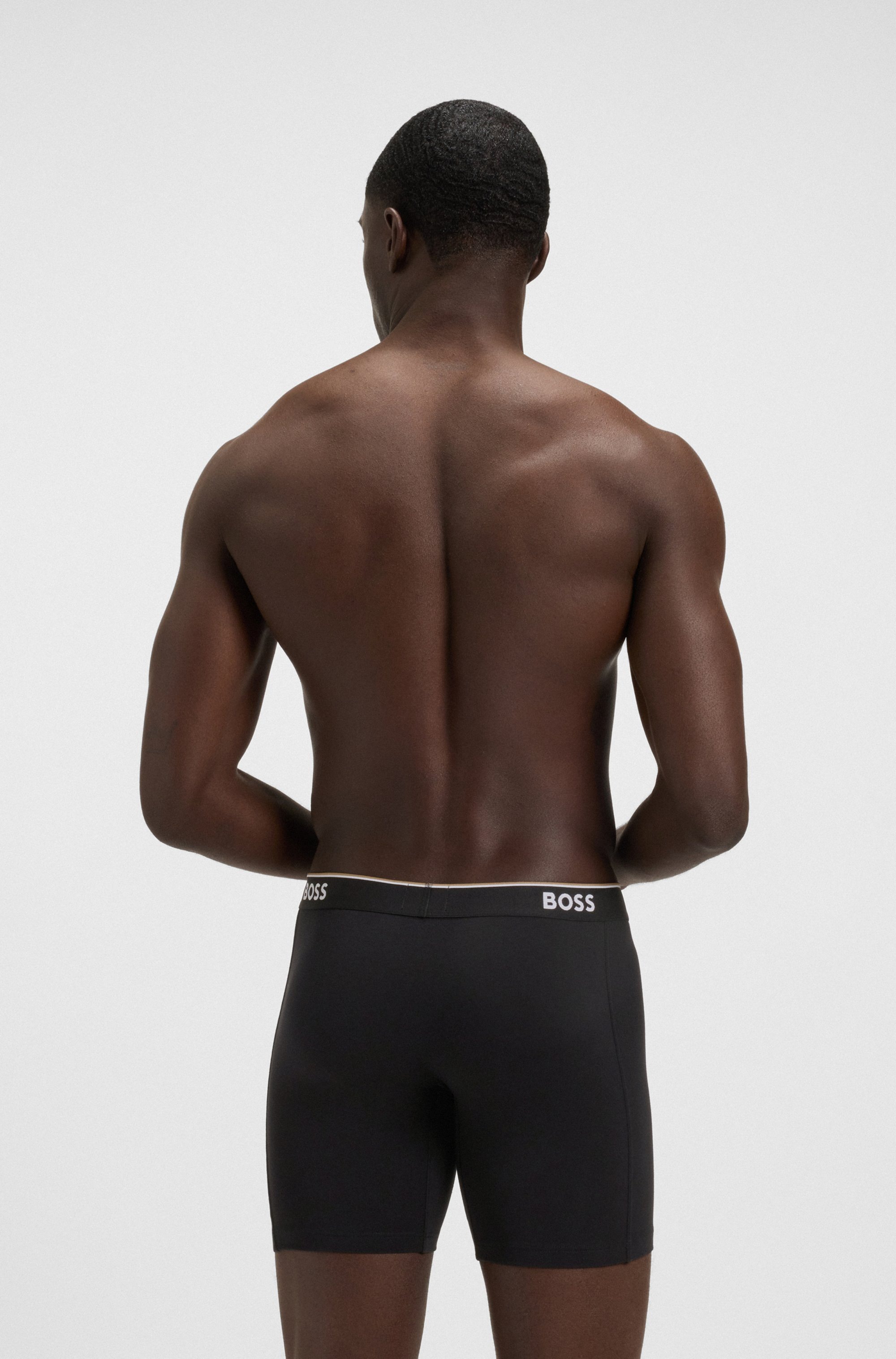 BOSS Boxershorts »BoxerBrLong 3P Power«