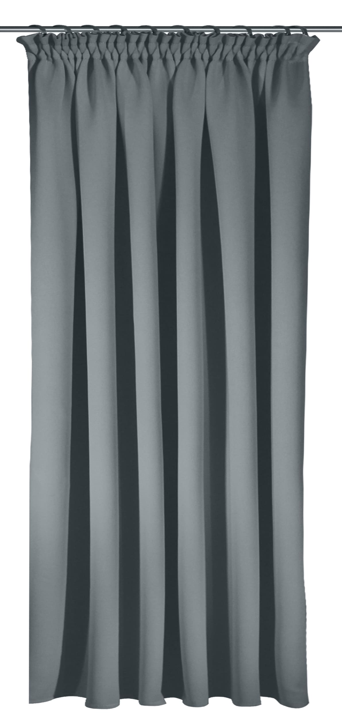 HOMING Vorhang »Bernd« Durchzuglöcher 1 Stk. tlg. Fertigschal