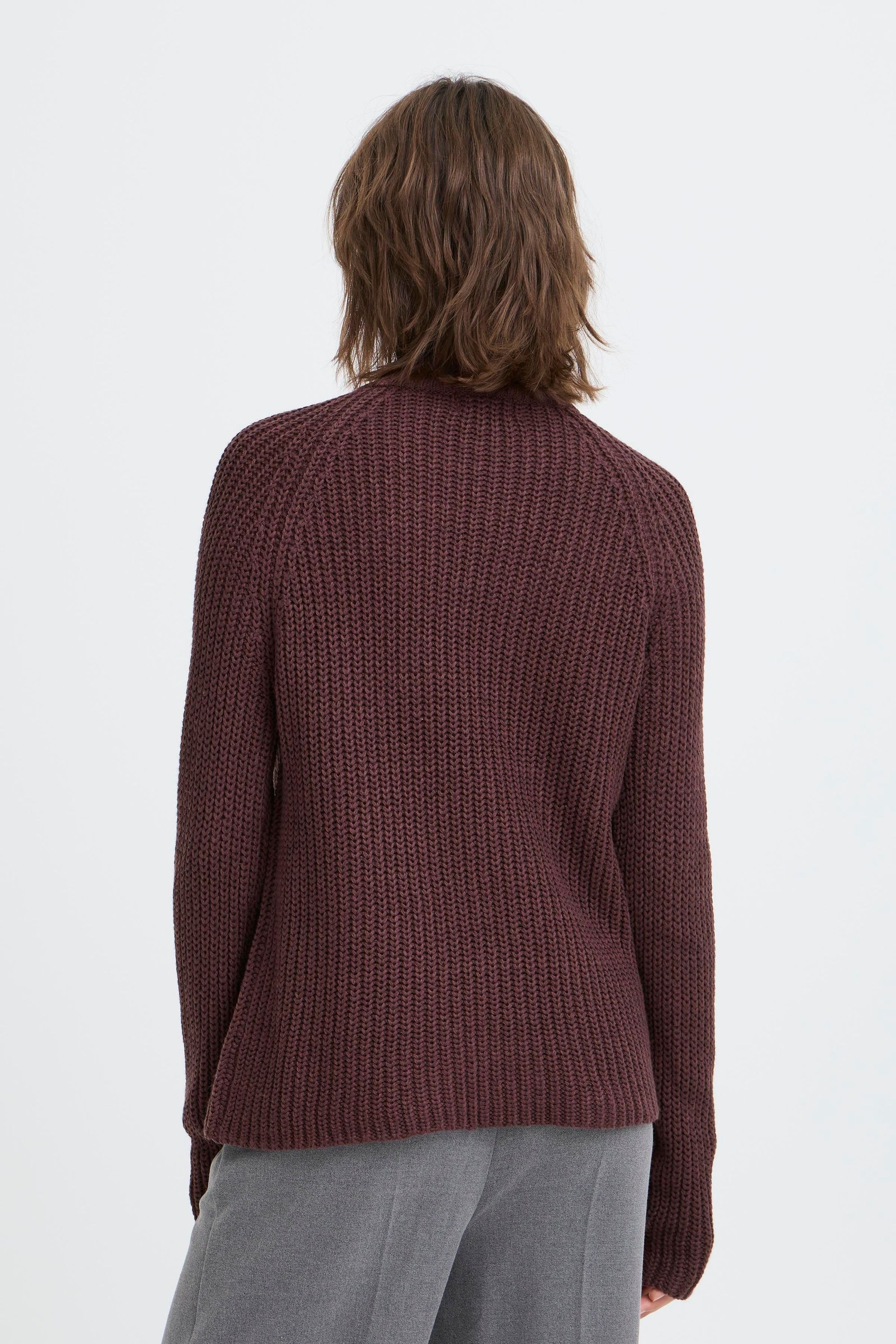 OXMO Strickfleece-Pullover »Strickpullover OXFKANNA«