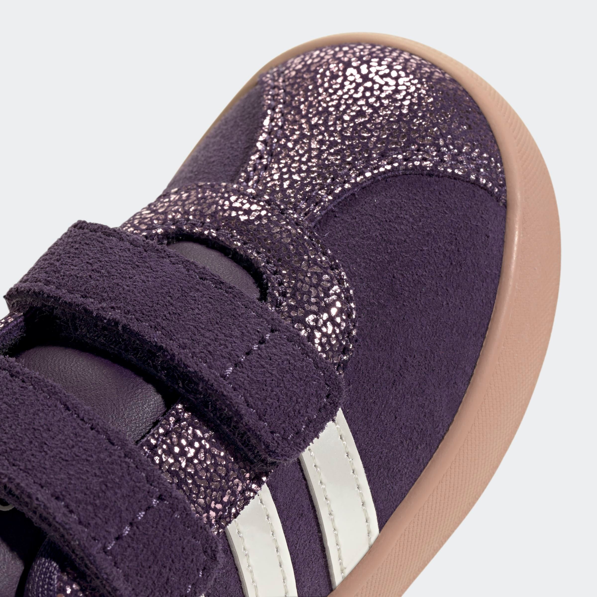 adidas Sportswear Sneaker »KINDERSCHUH VL COURT 3.0 KIDS«, Design auf den Spuren des adidas Samba