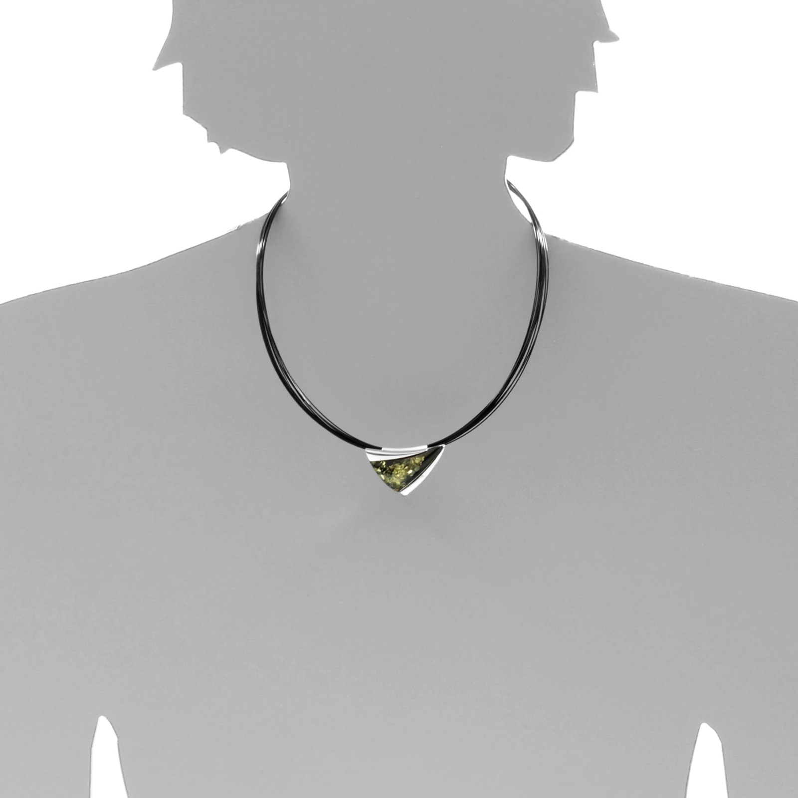 OSTSEE-SCHMUCK Collier »- Imke 32 - Silber 925/000 - Bernstein«
