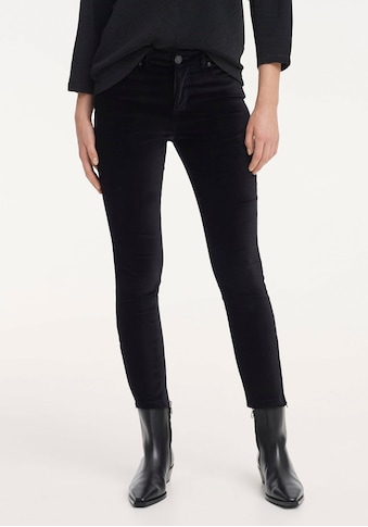 OPUS Ankle-Jeans »Elma zip velvet«, aus samtigem Material kaufen