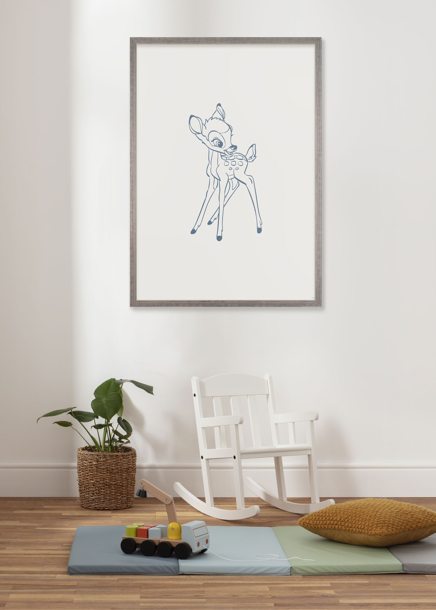 Komar Wandbild »Little Bambini«, (1 St.), Deutsches Premium-Poster Fotopapier mit seidenmatter Oberfläche und hoher Lichtbeständigkeit. Für fotorealistische Drucke mit gestochen scharfen Details und hervorragender Farbbrillanz.