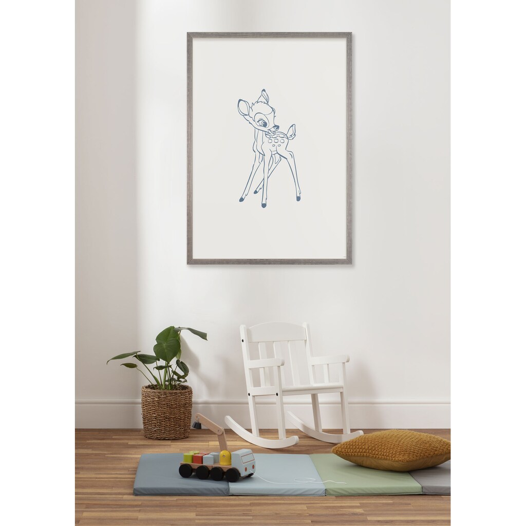 Komar Wandbild »Little Bambini«, (1 St.), Deutsches Premium-Poster Fotopapier mit seidenmatter Oberfläche und hoher Lichtbeständigkeit. Für fotorealistische Drucke mit gestochen scharfen Details und hervorragender Farbbrillanz.