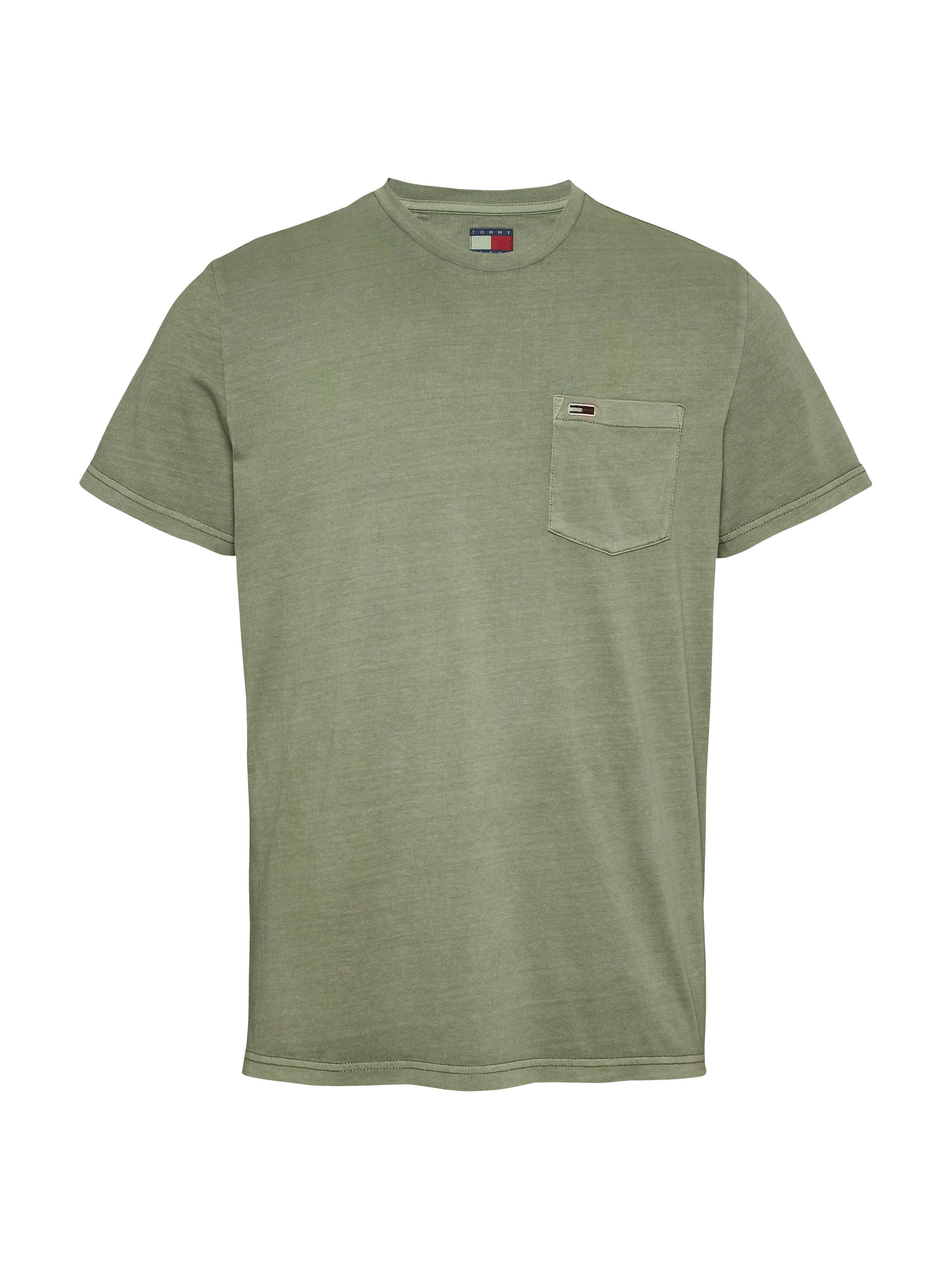 Tommy Jeans T-Shirt »TJM SLIM WASHED POCKET TEE«, in leicht gewaschener Optik
