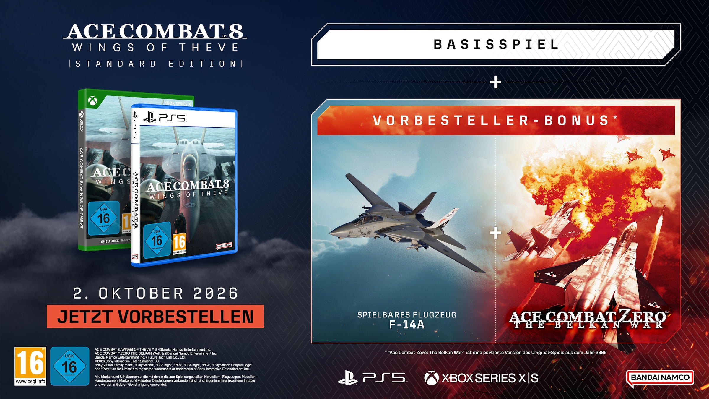 Bandai Spielesoftware »Ace Combat 8: Wings of Theve« PlayStation 5