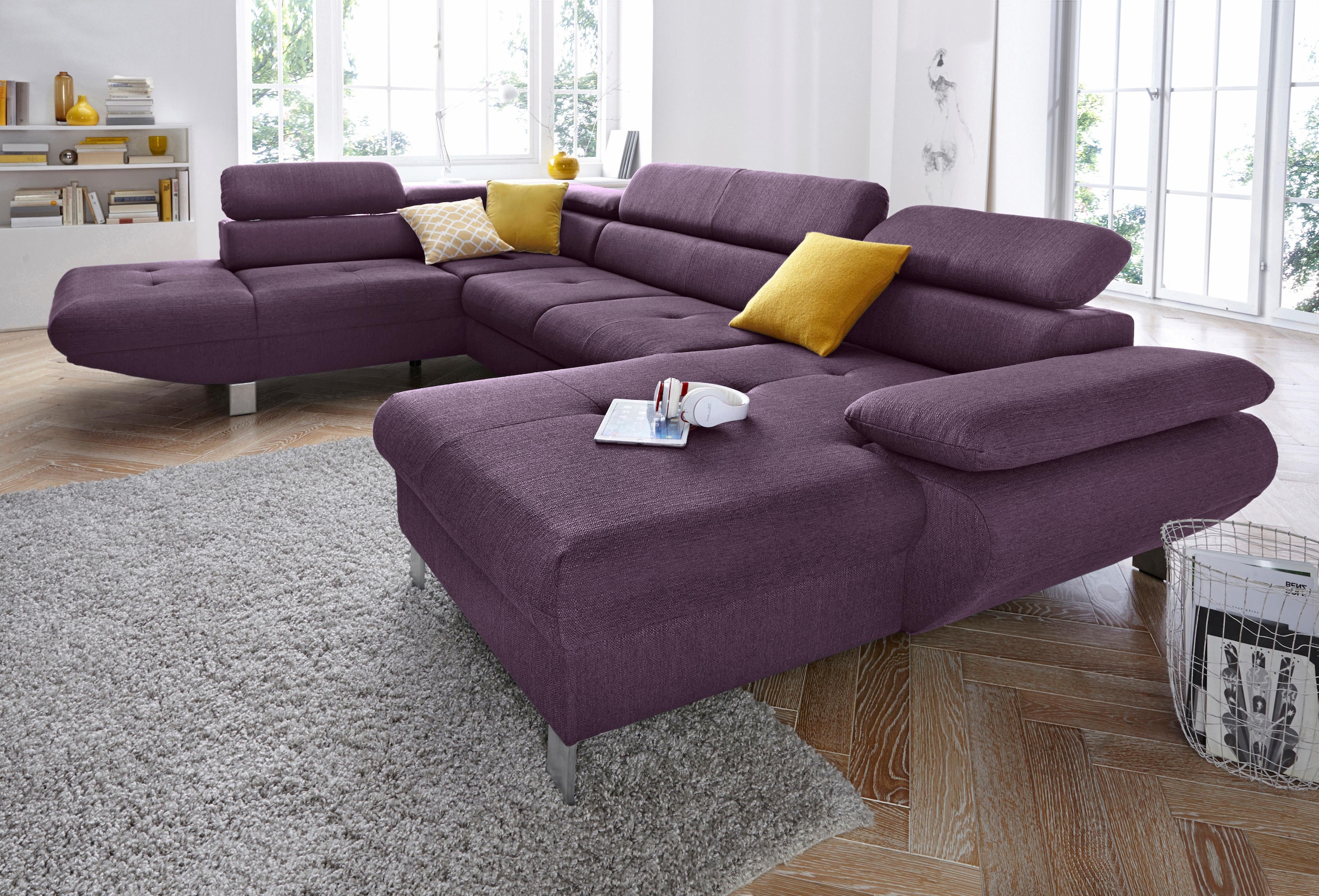 Exxpo Sofa Fashion Wohnlandschaft Wahlweise Mit Bettfunktion Zu Top Preisen Otto