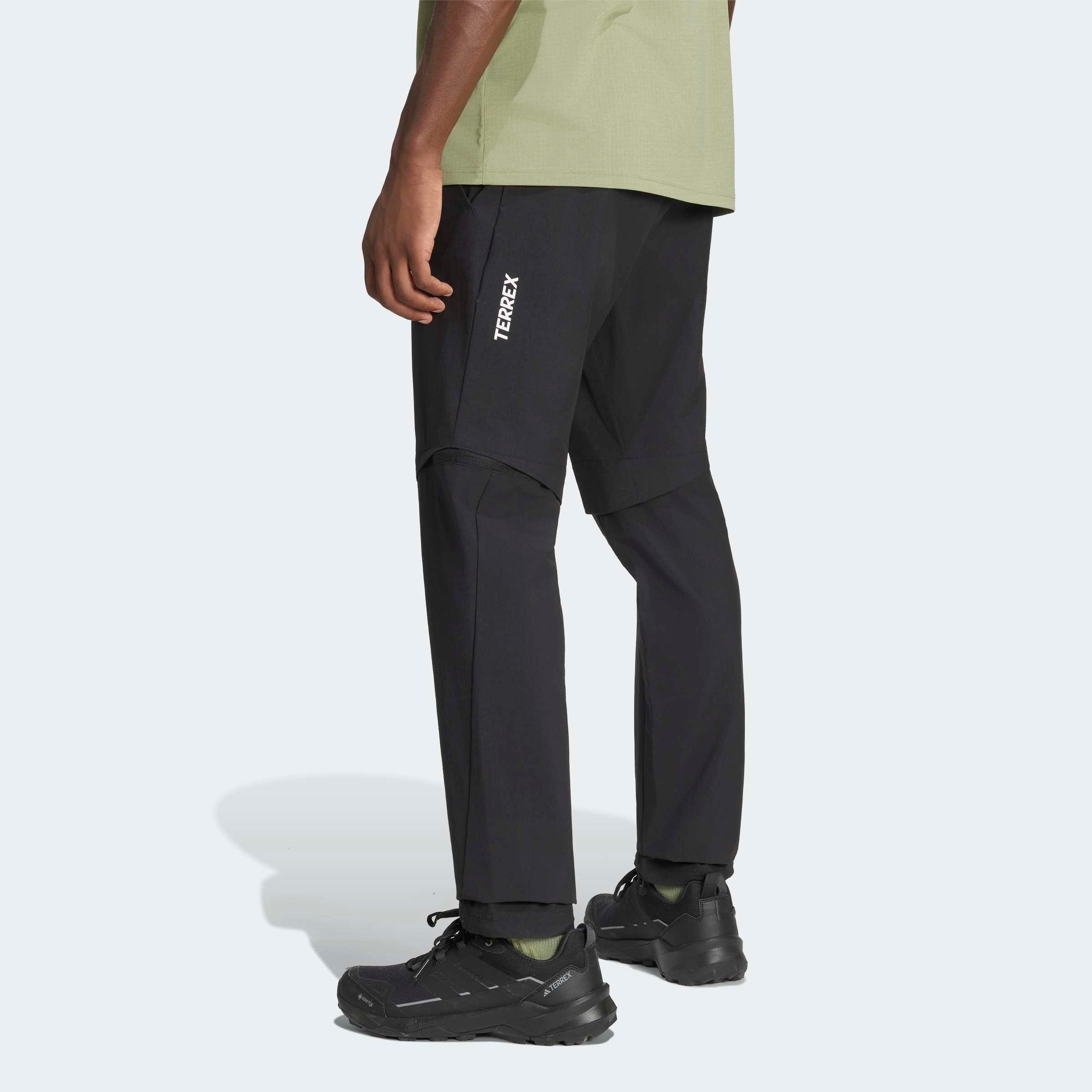 adidas TERREX Outdoorhose »MULTI ZIP OFF TRACKSUIT BOTTOMS«  sportlicher Stil, mit Reißverschluss, aus Polyamid und Elasthan
