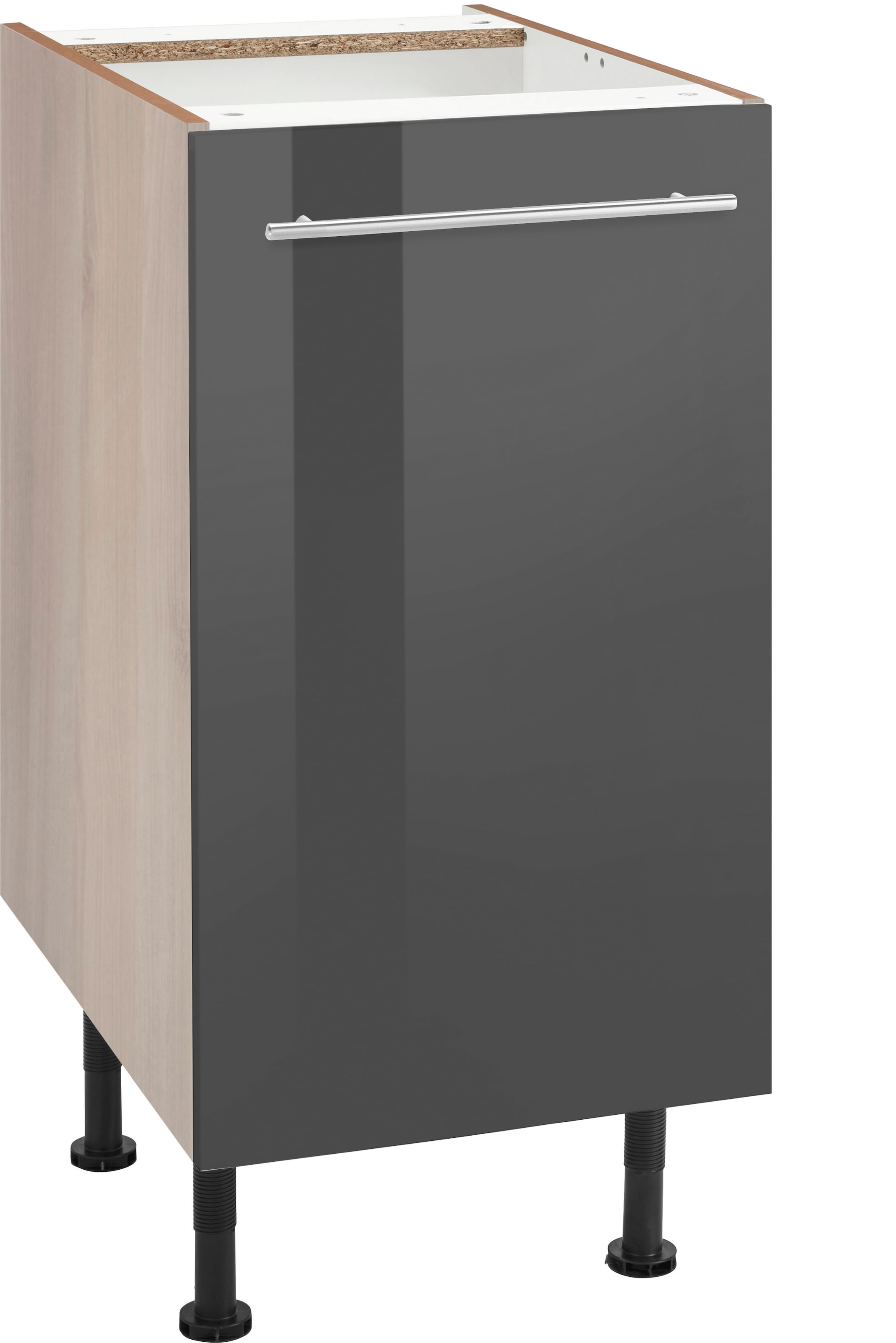 OPTIFIT Unterschrank 1 mit höhenverstellbaren breit, »Bern«, mit bei bestellen Metallgriff Füßen, mit cm 40 OTTO Tür