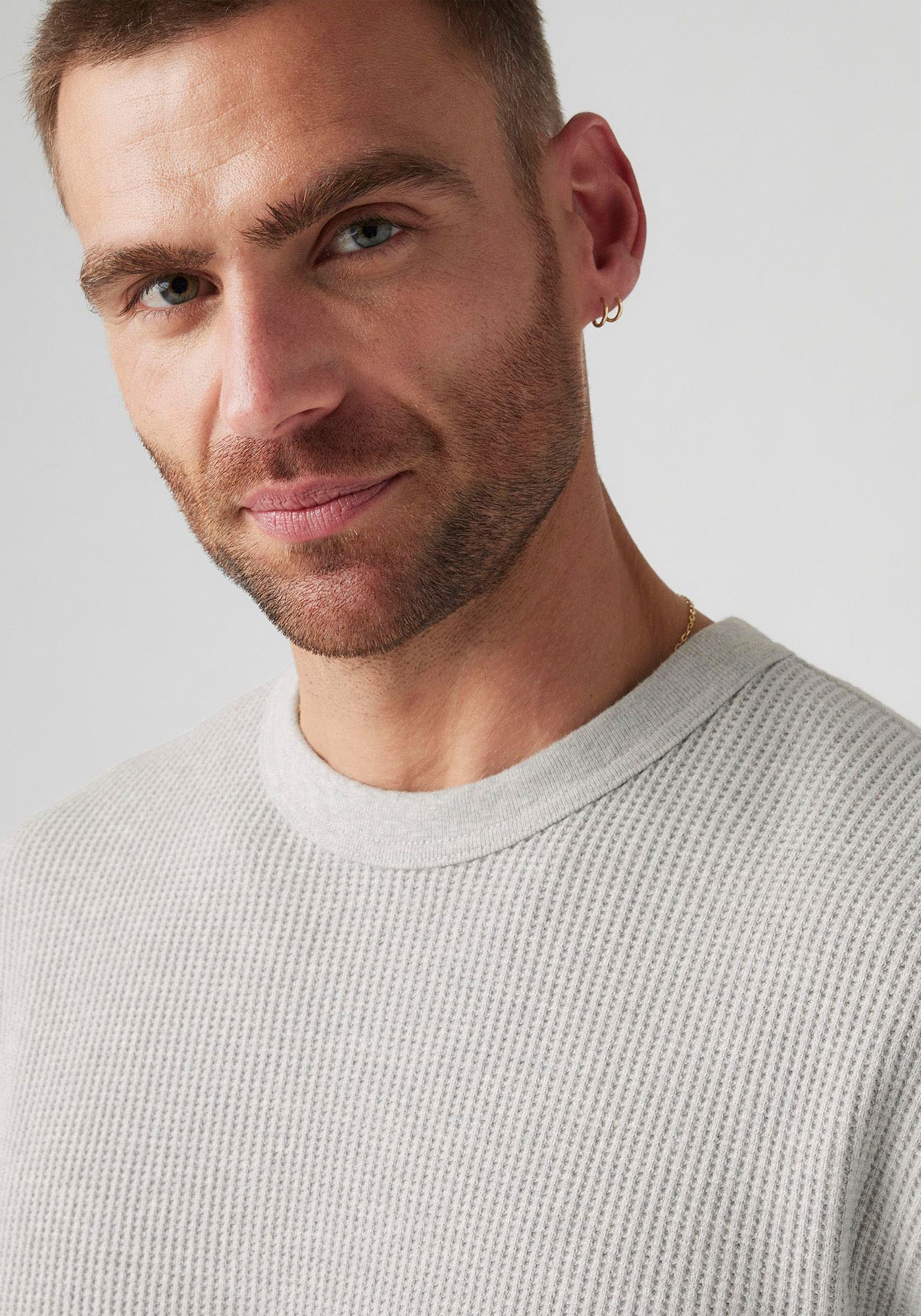 Levi's® Langarmshirt Waffelstruktur